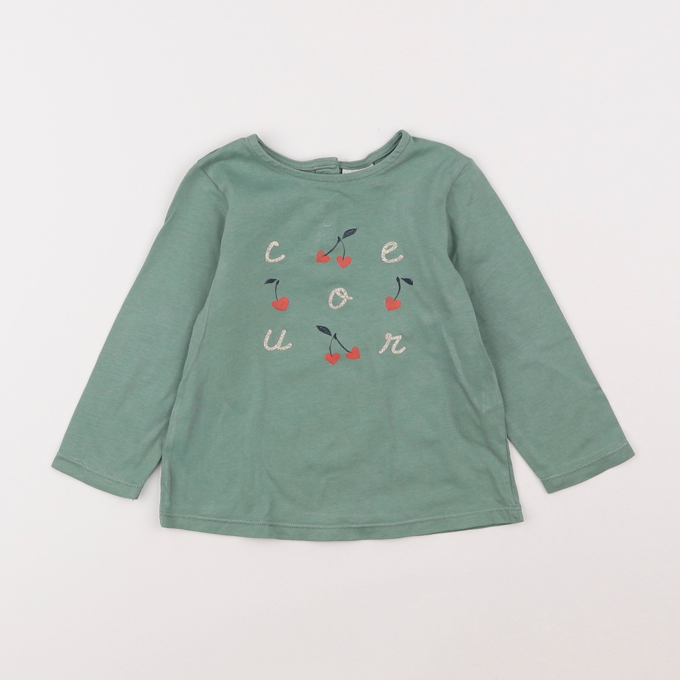 Tape à l'oeil - tee-shirt vert - 2 ans