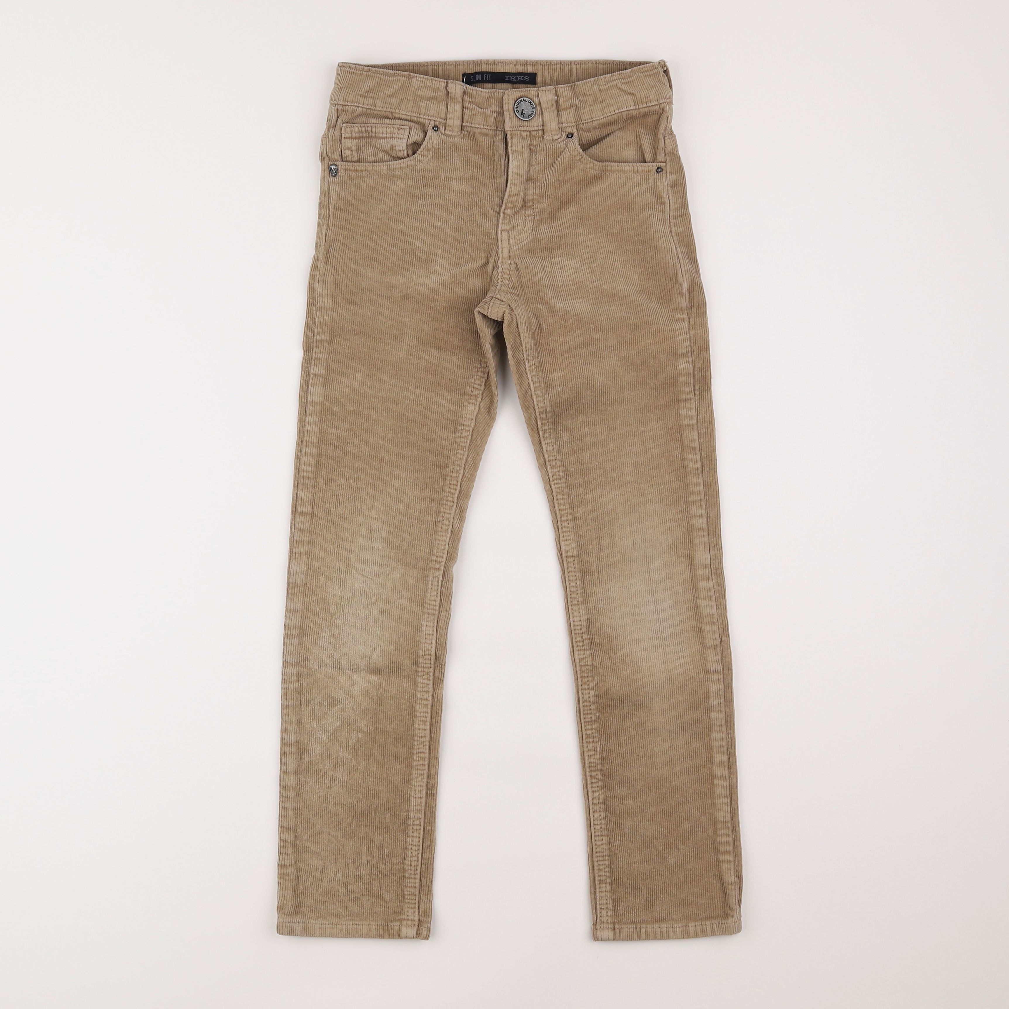 IKKS - pantalon marron - 8 ans