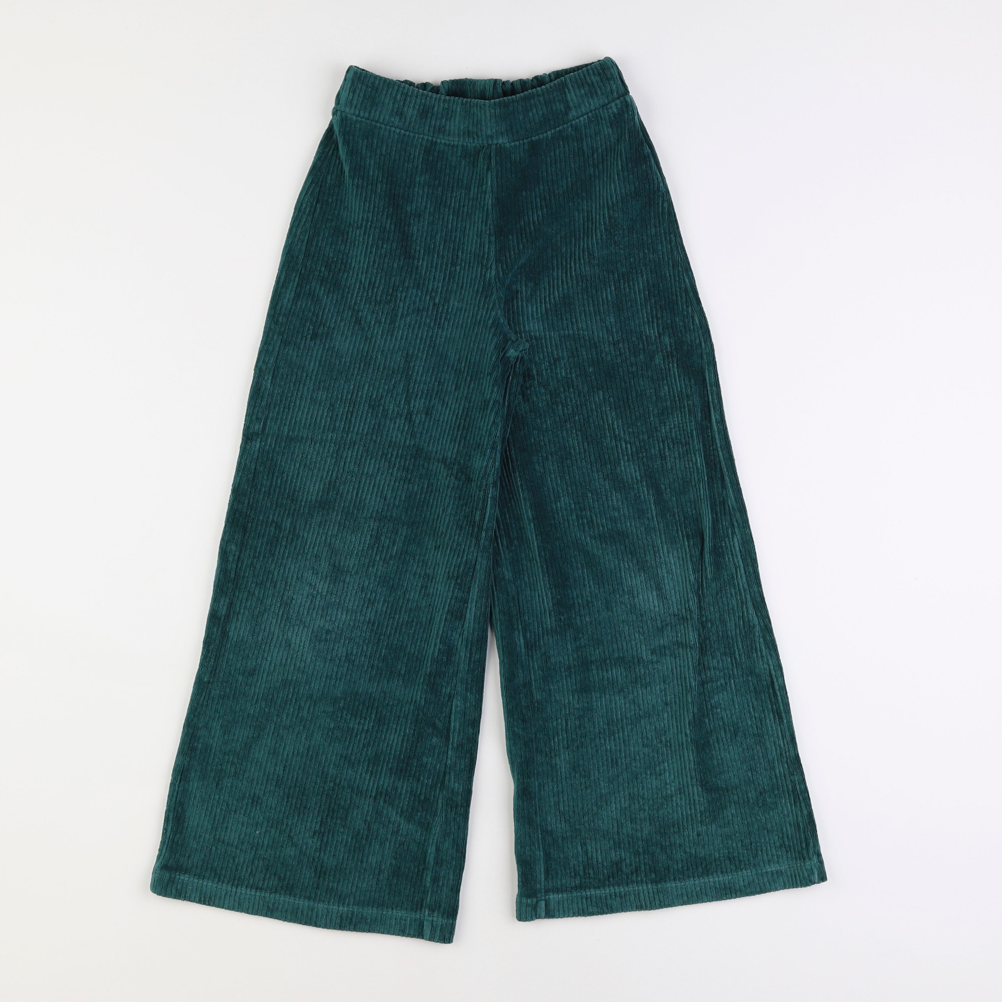 Vertbaudet - pantalon vert - 9 ans