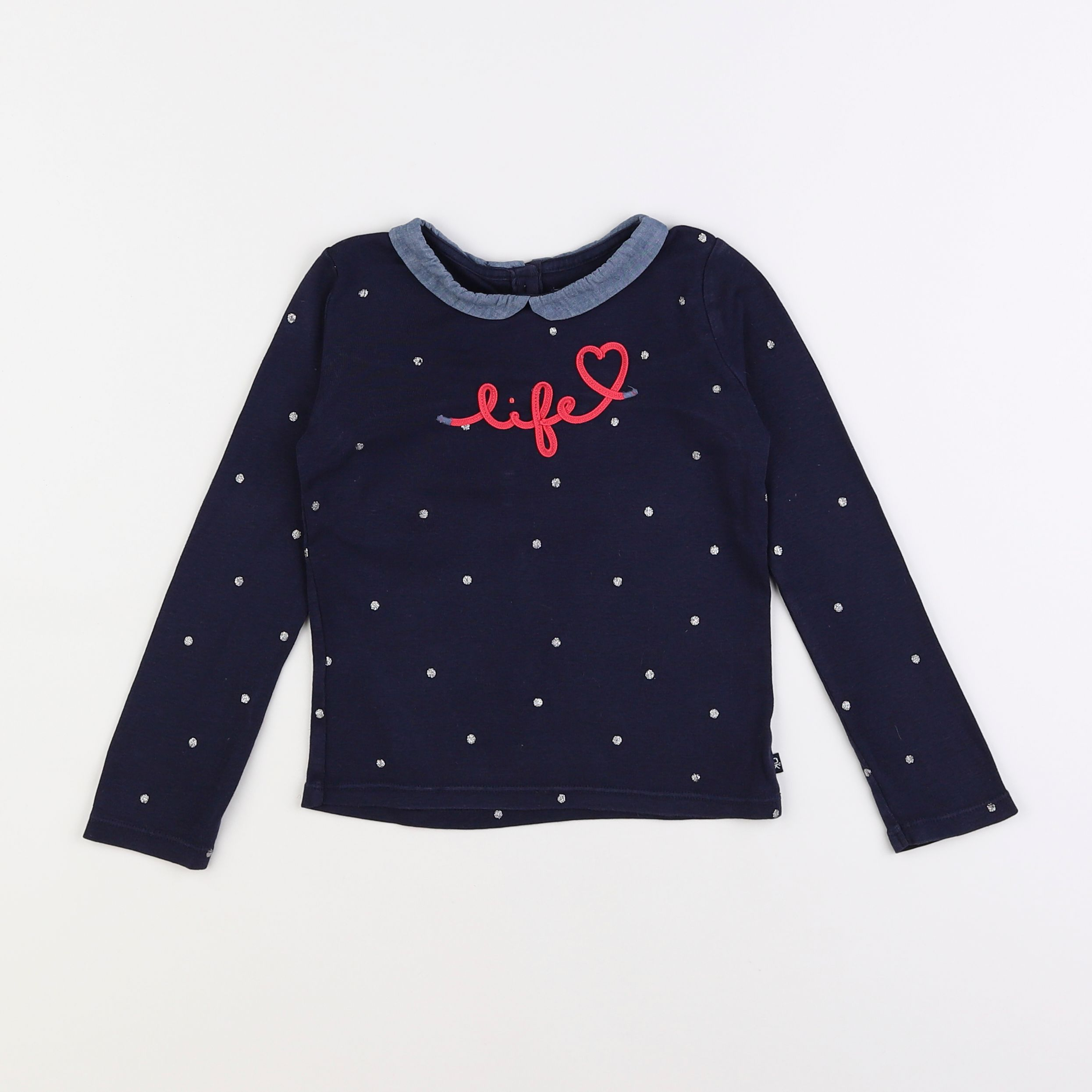 Okaidi - tee-shirt bleu - 5 ans