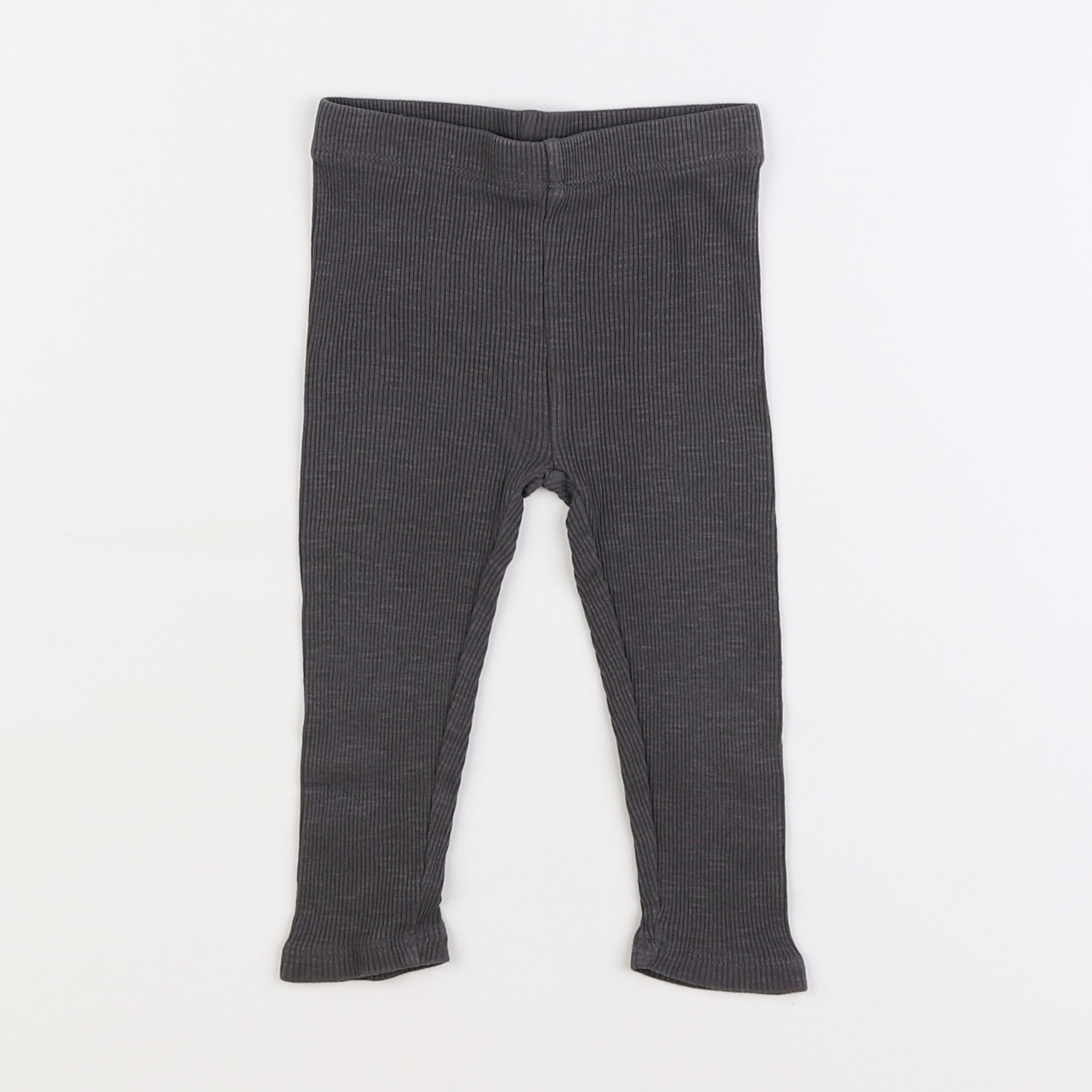 Vertbaudet - legging gris - 18 mois