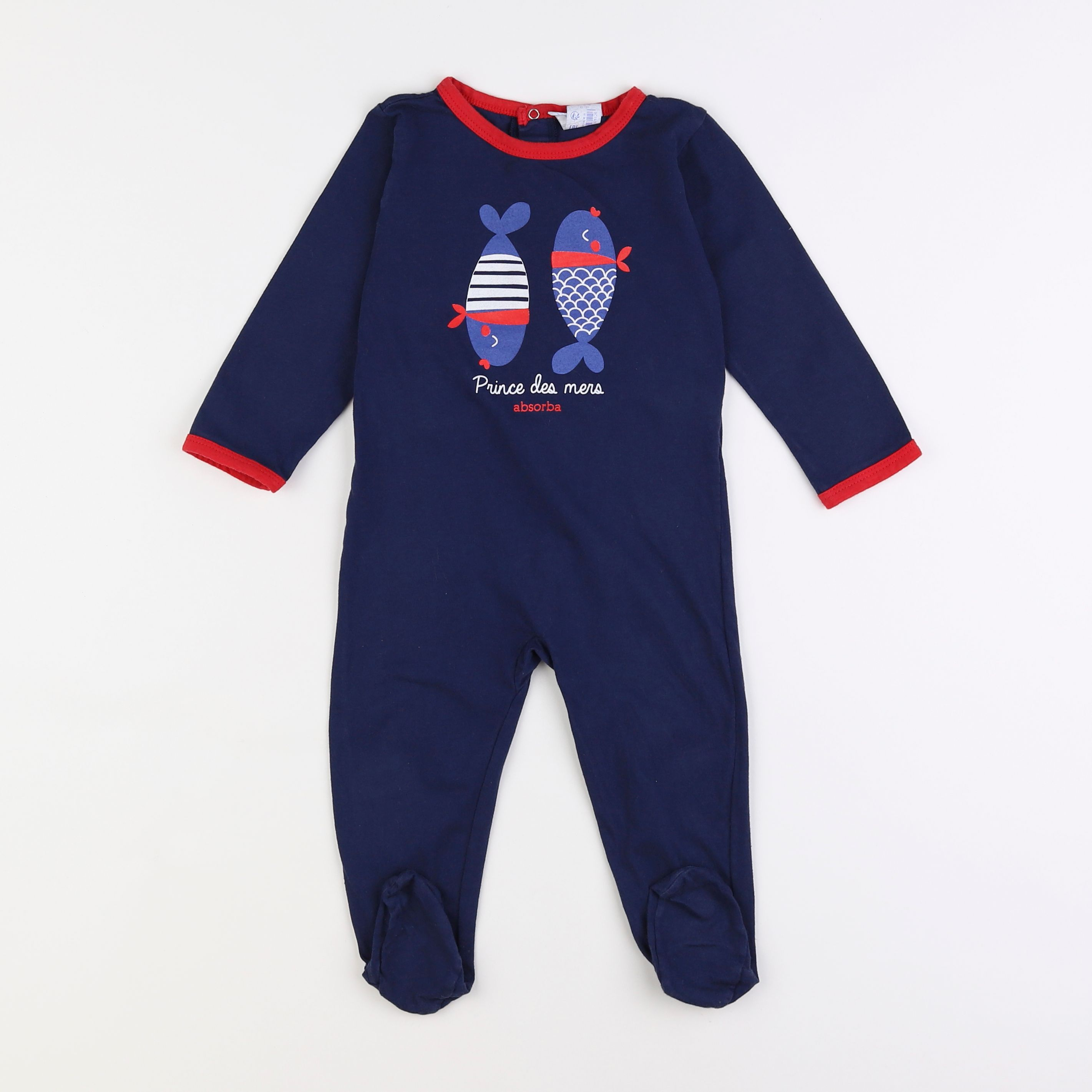 Absorba - pyjama coton bleu - 2 ans