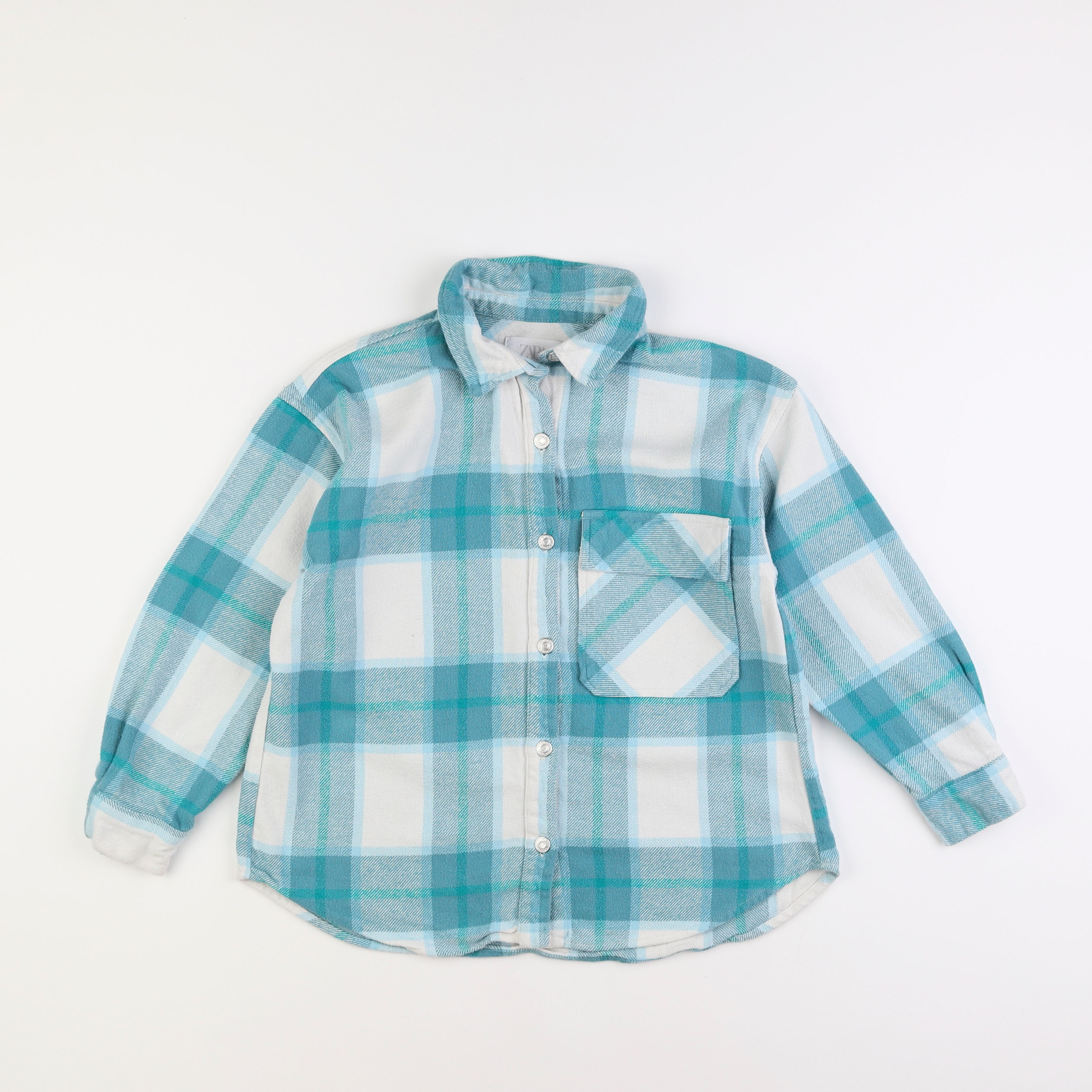 Zara - chemise bleu - 10 ans