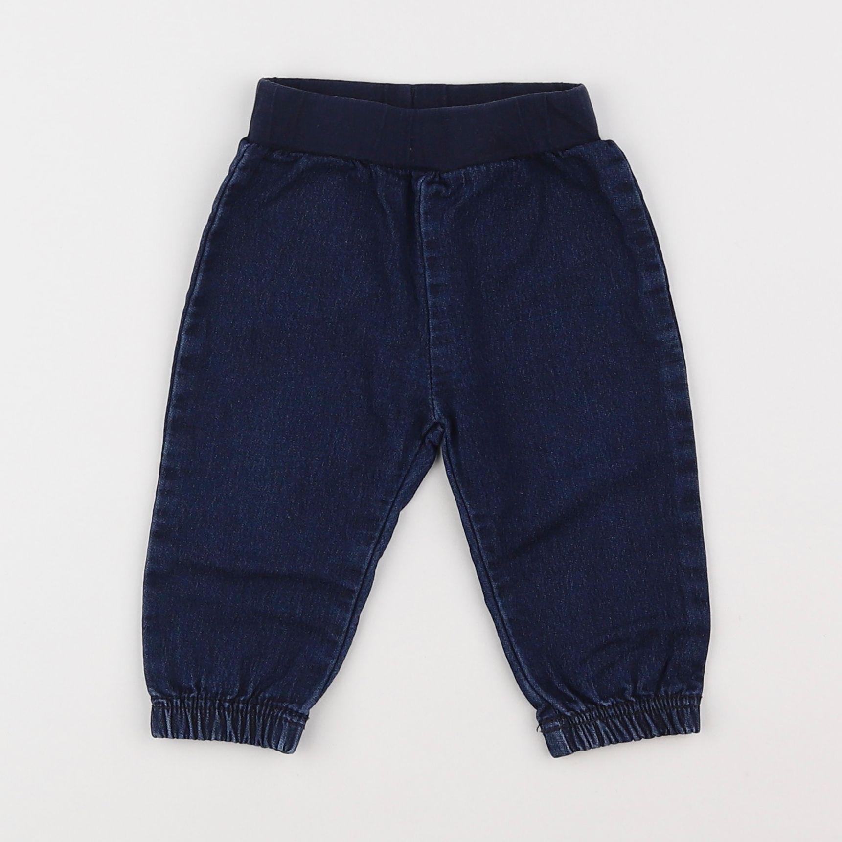 Petit Bateau - sarouel bleu - 6 mois