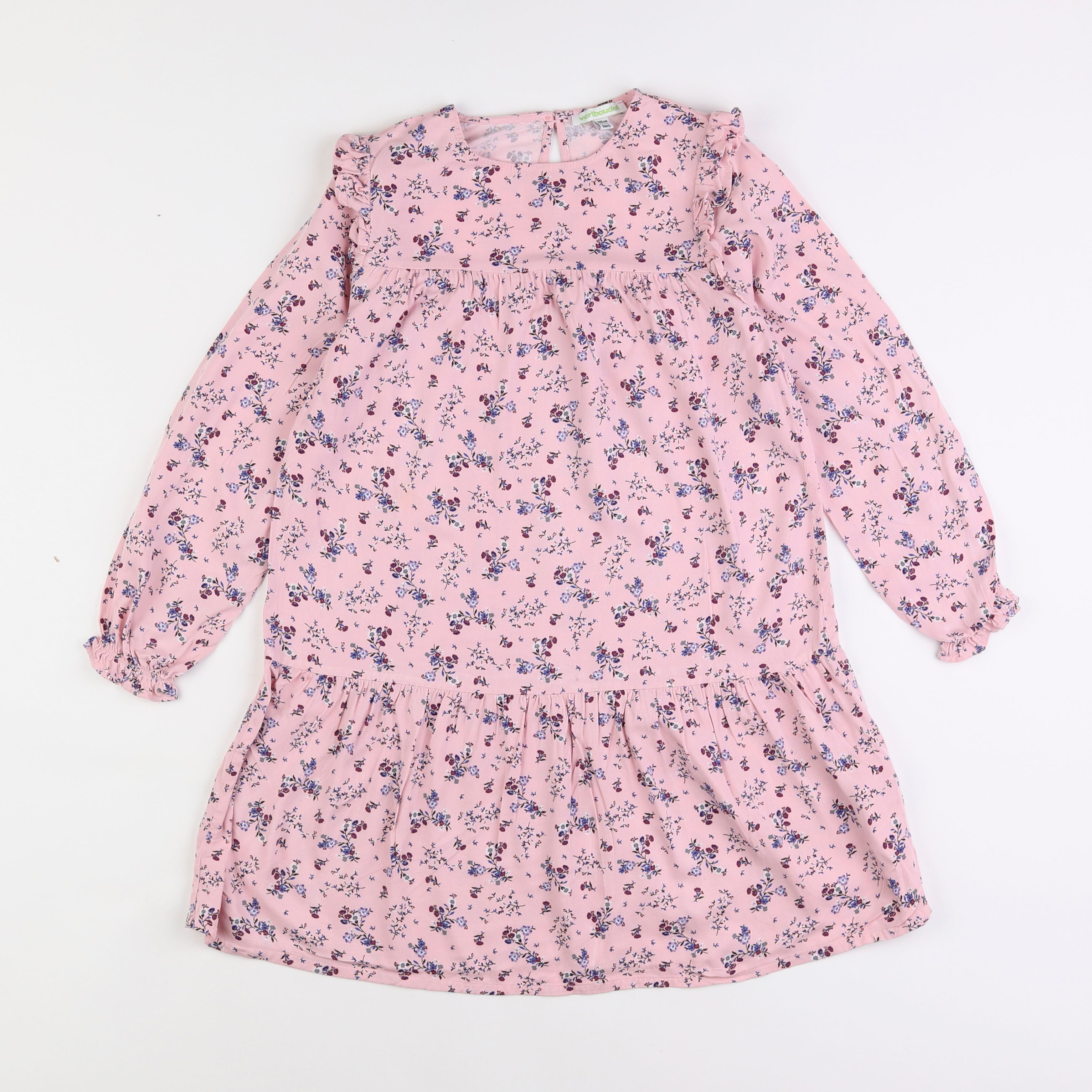 Vertbaudet - robe rose - 8 ans