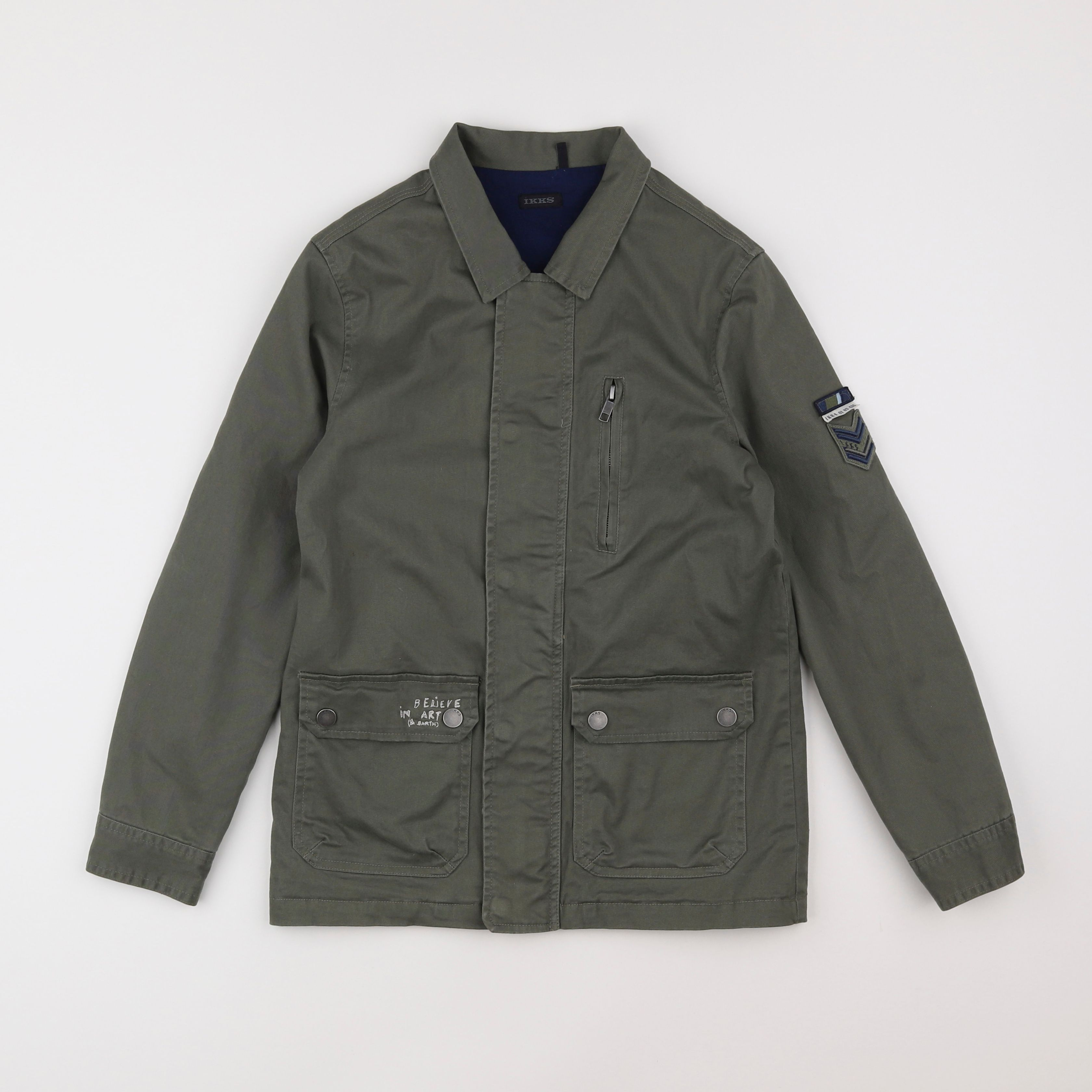 IKKS - veste vert - 10 ans