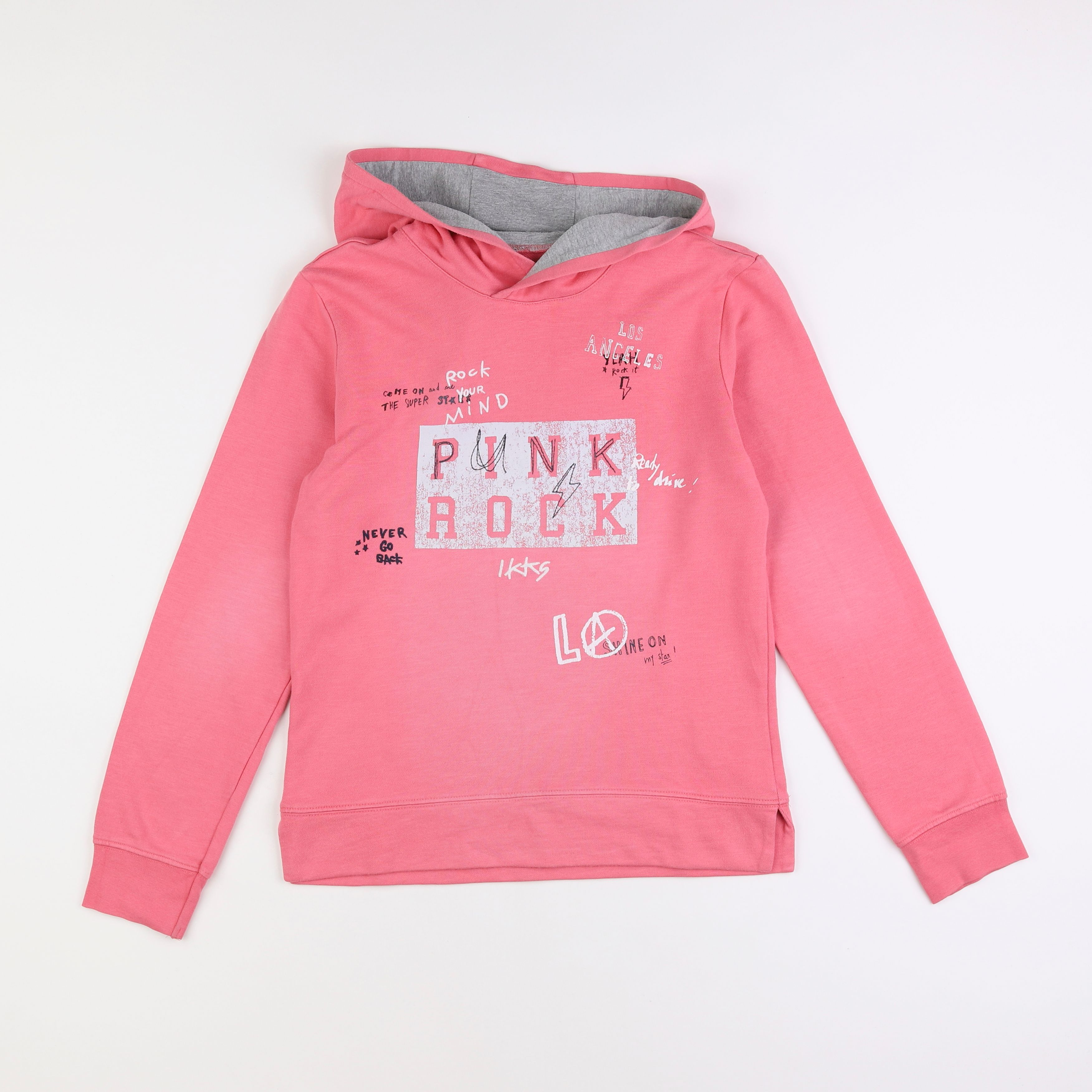 IKKS - sweat rose - 12 ans