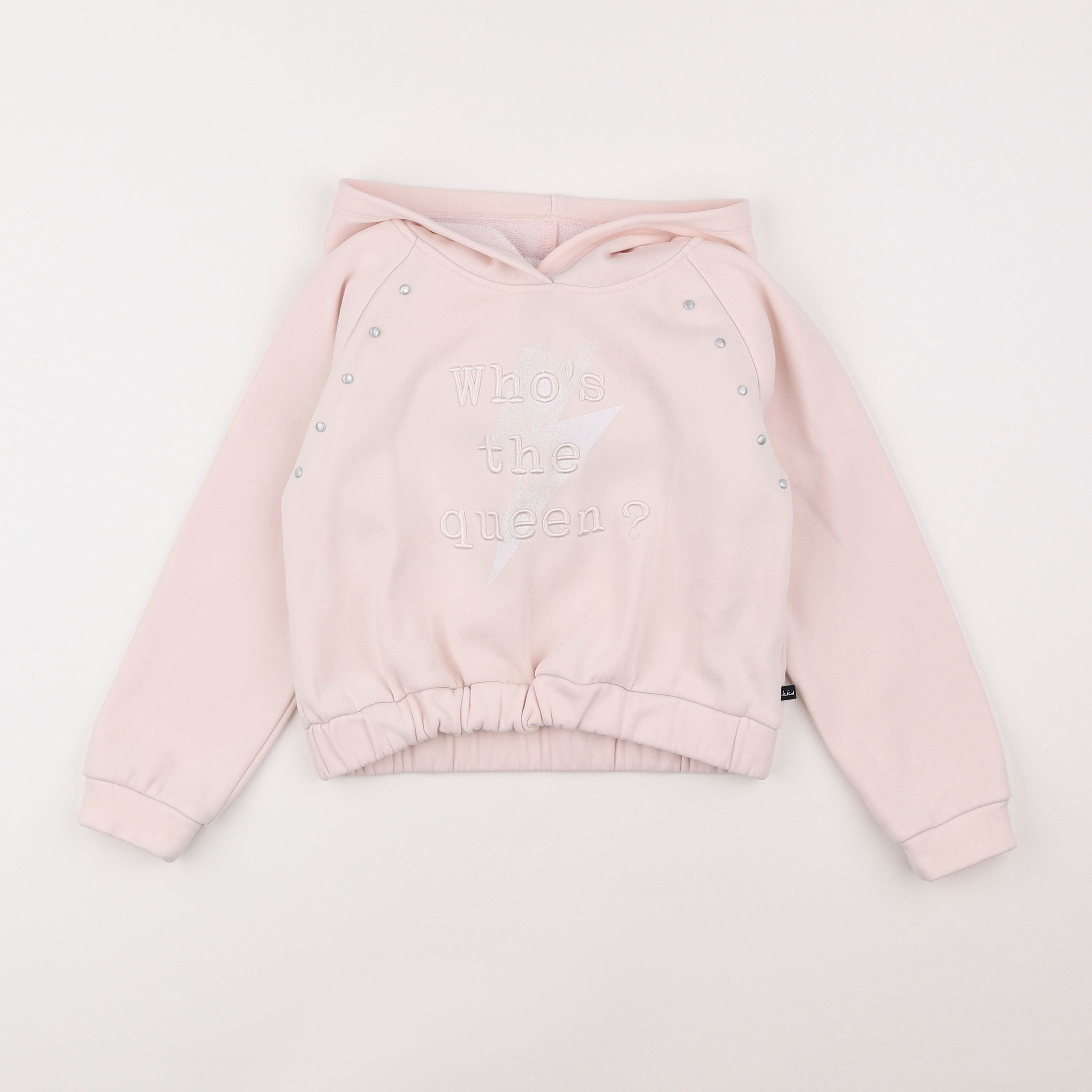 IKKS - sweat rose - 8 ans