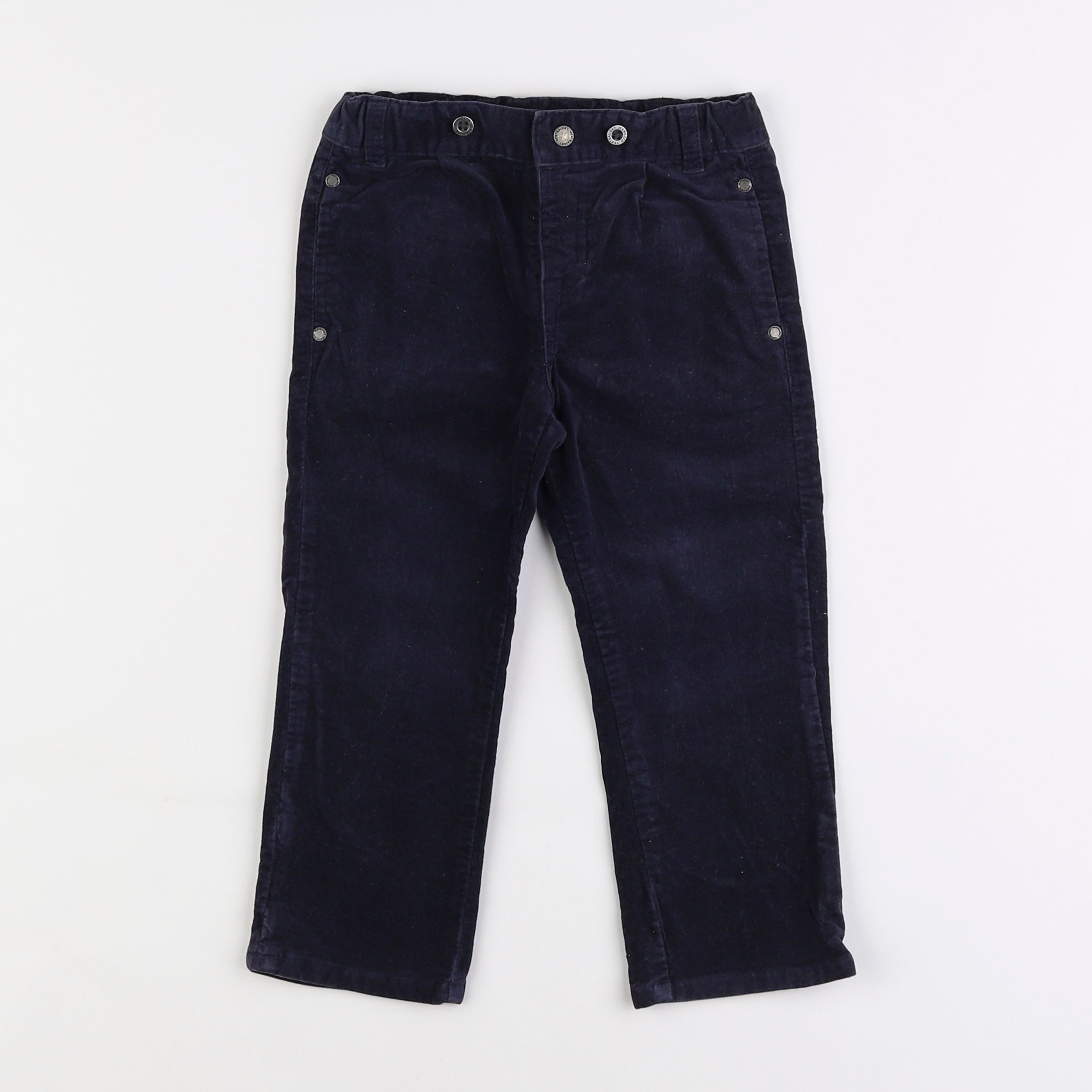 Vertbaudet - pantalon bleu - 3 ans