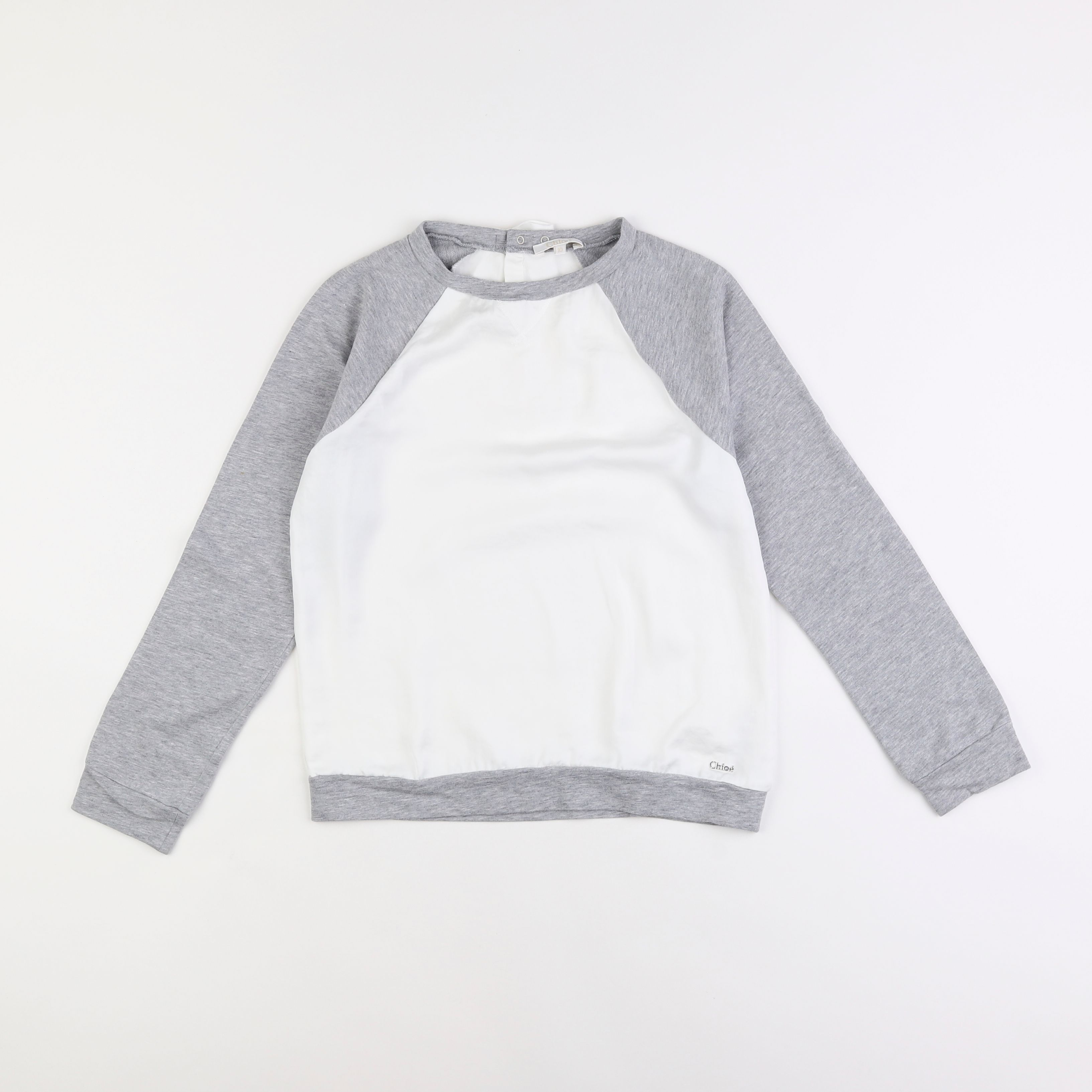 Chloé - sweat gris - 10 ans