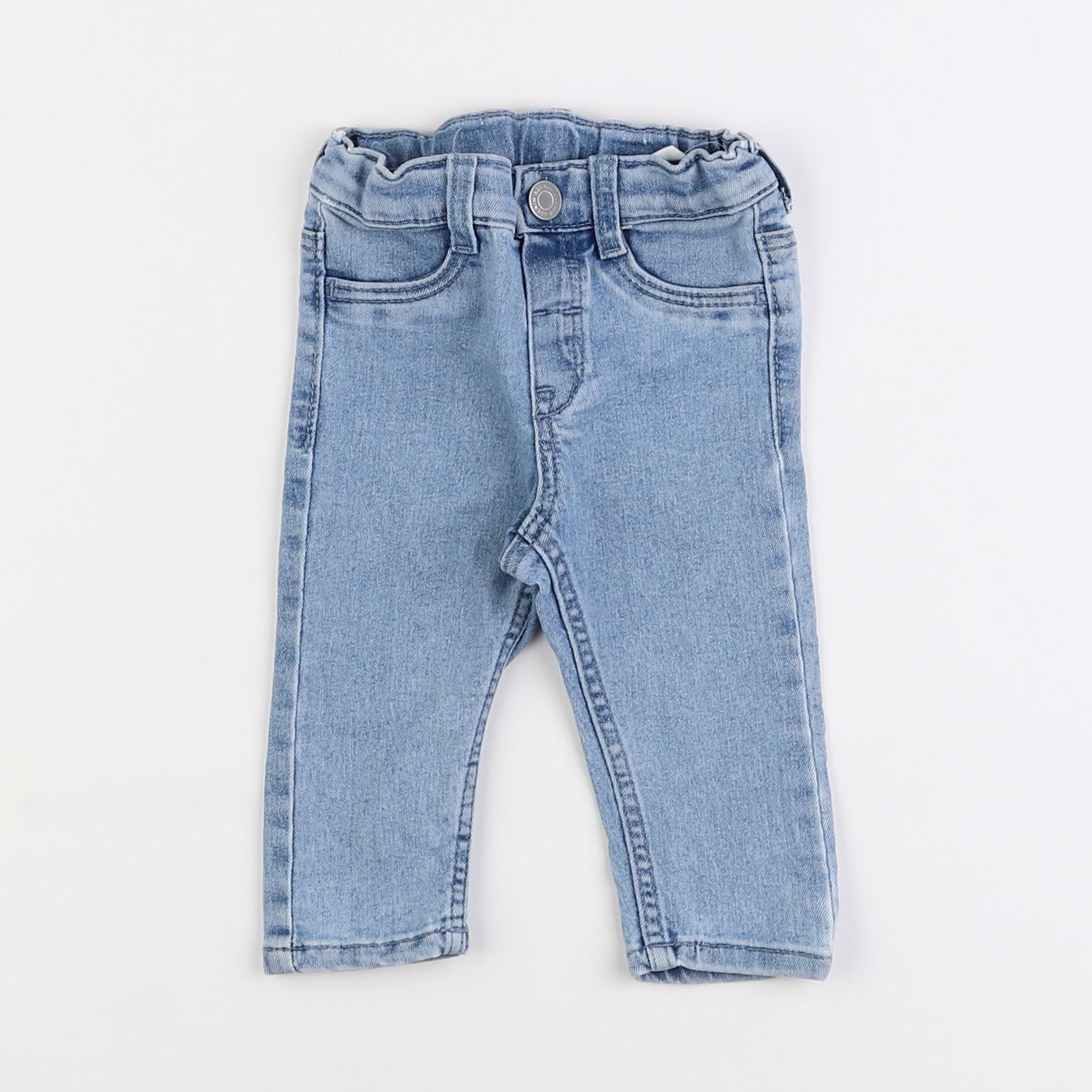 H&M - jean bleu - 3/6 mois