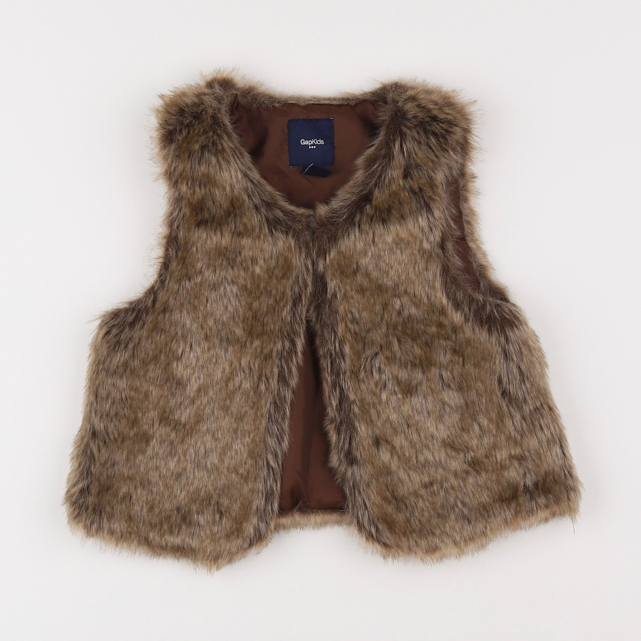 GAP - gilet marron - 8/9 ans