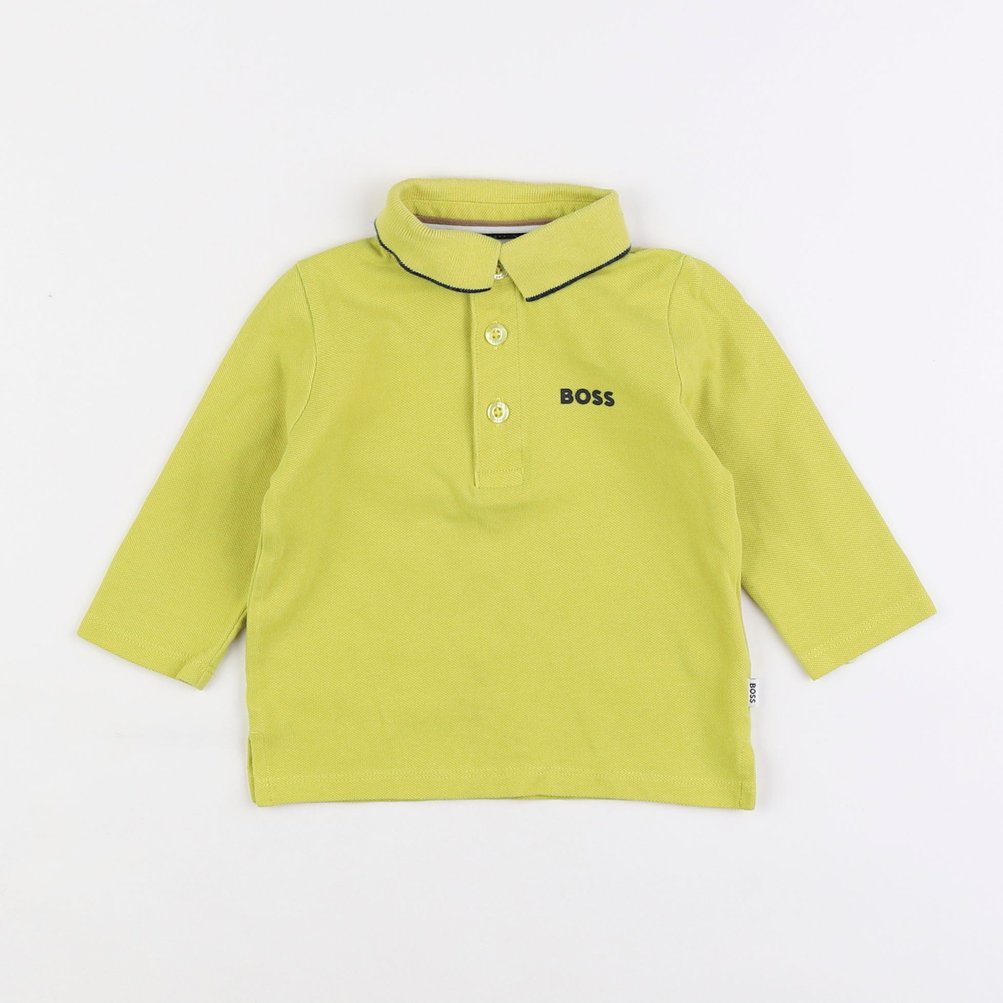 Hugo Boss - polo jaune - 9 mois