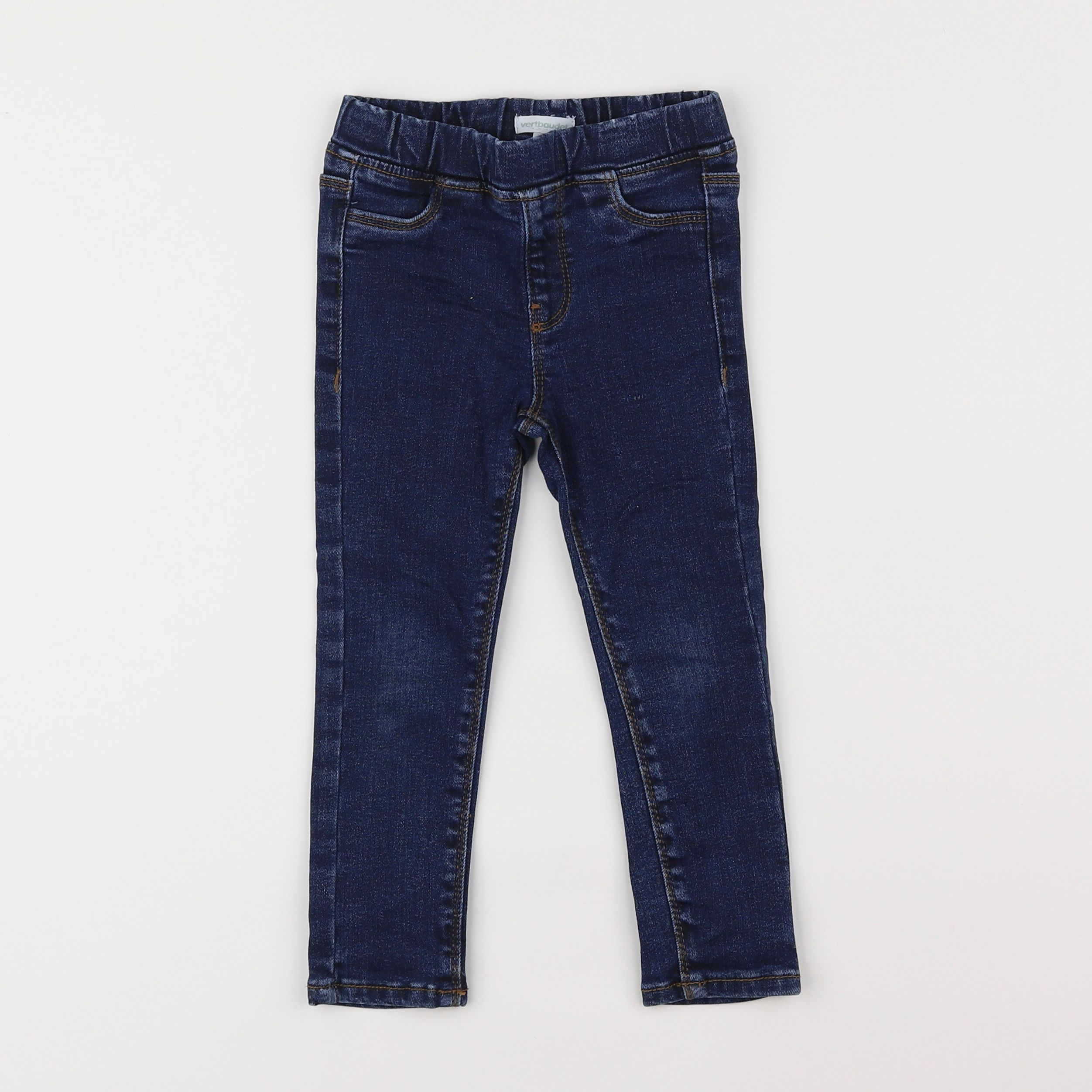 Vertbaudet - jegging bleu - 3 ans