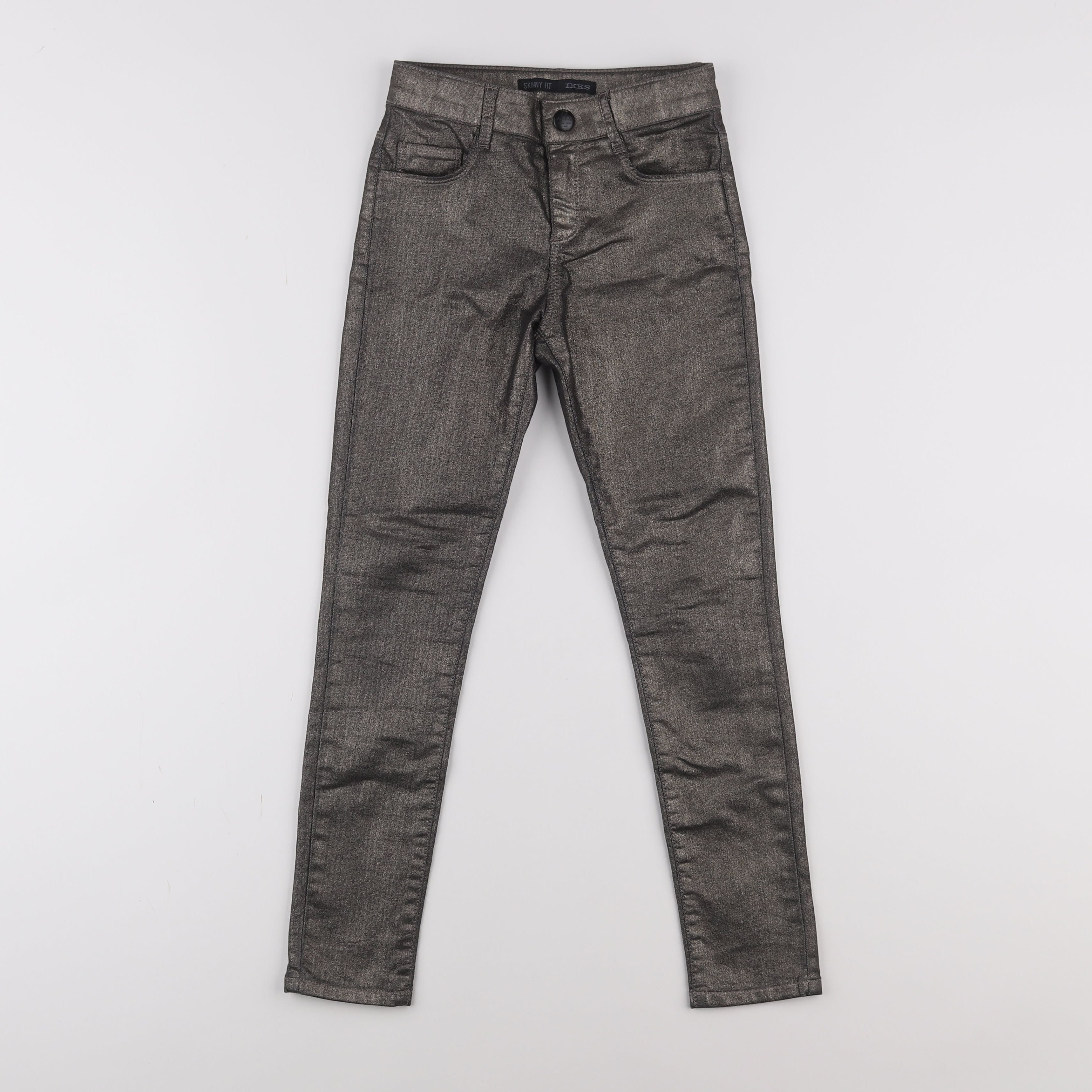 IKKS - pantalon argent - 8 ans