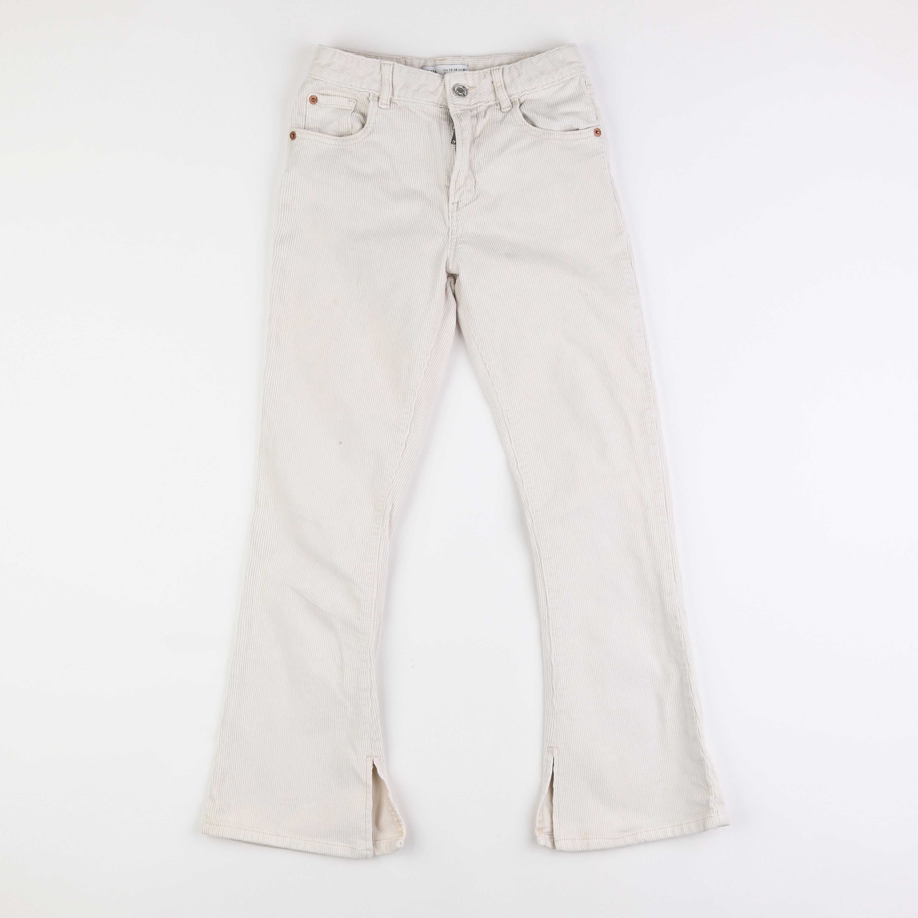 Zara - pantalon blanc - 13/14 ans