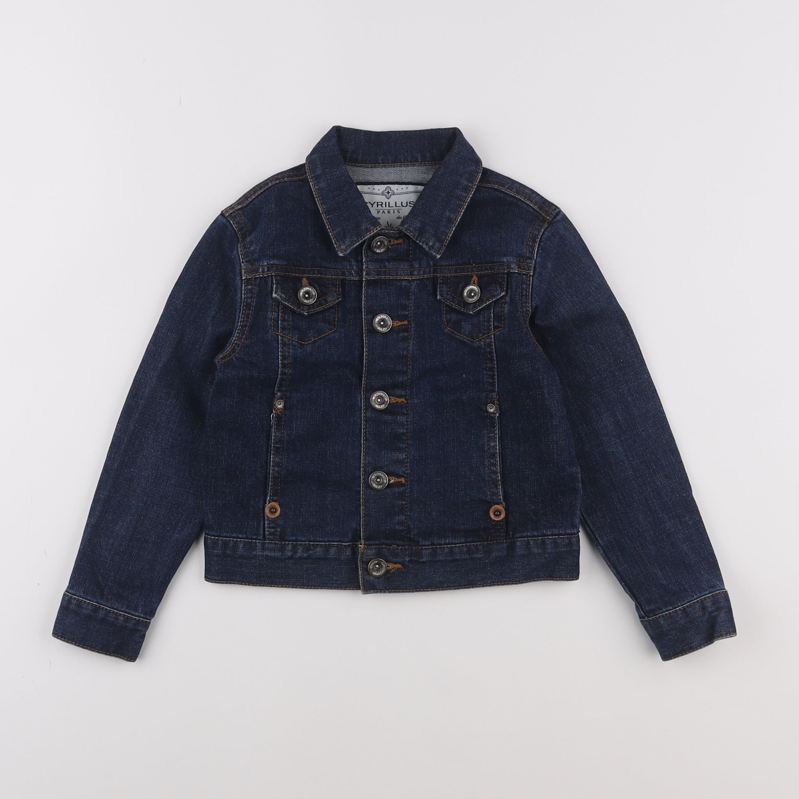 Cyrillus - veste bleu - 4 ans