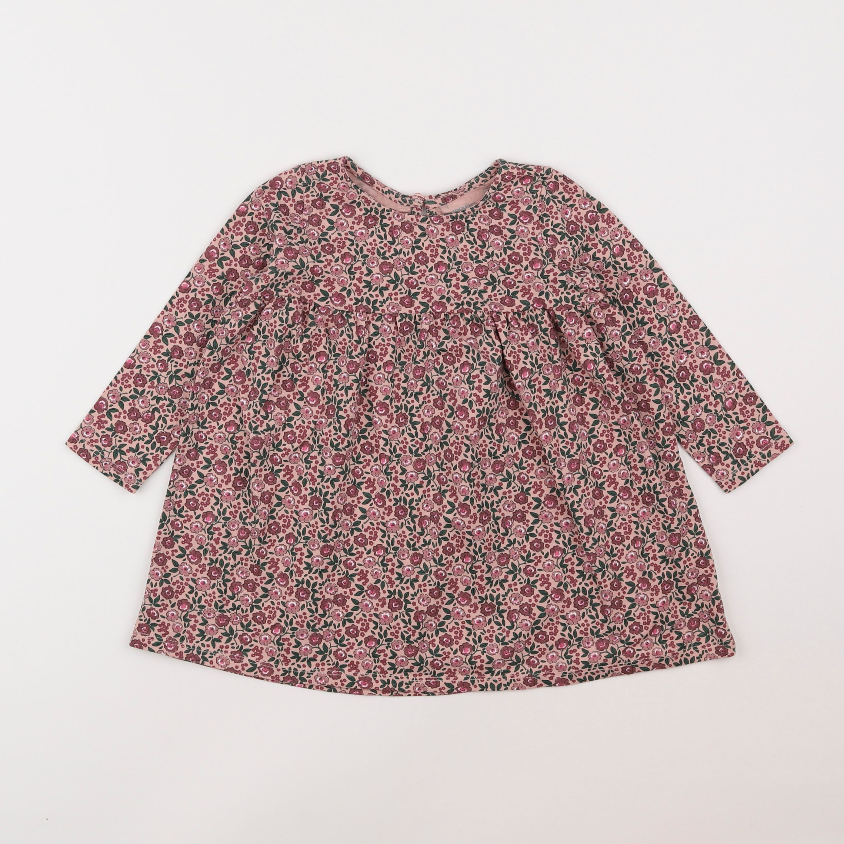 Vertbaudet - robe rose - 2 ans