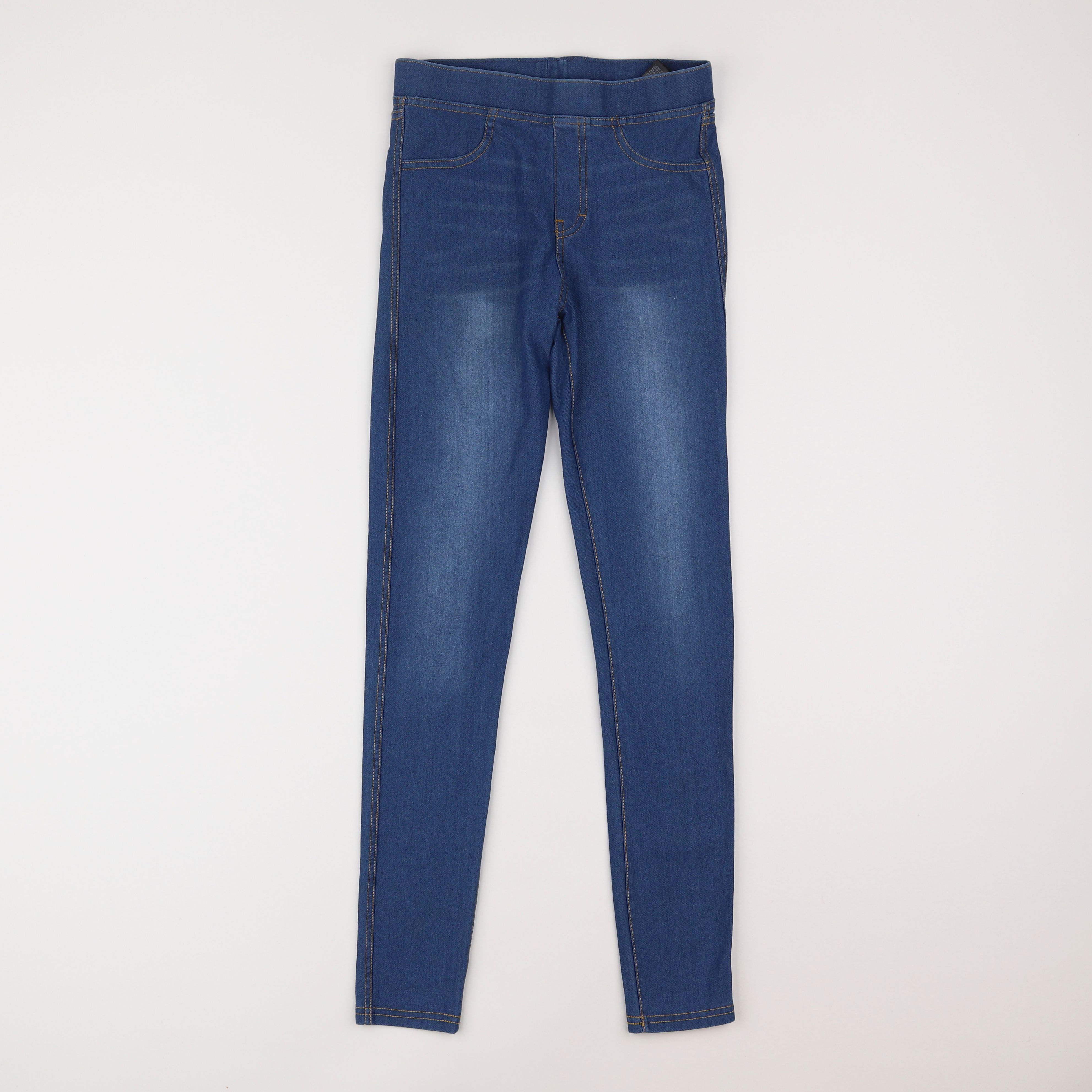 H&M - jegging bleu - 11/12 ans