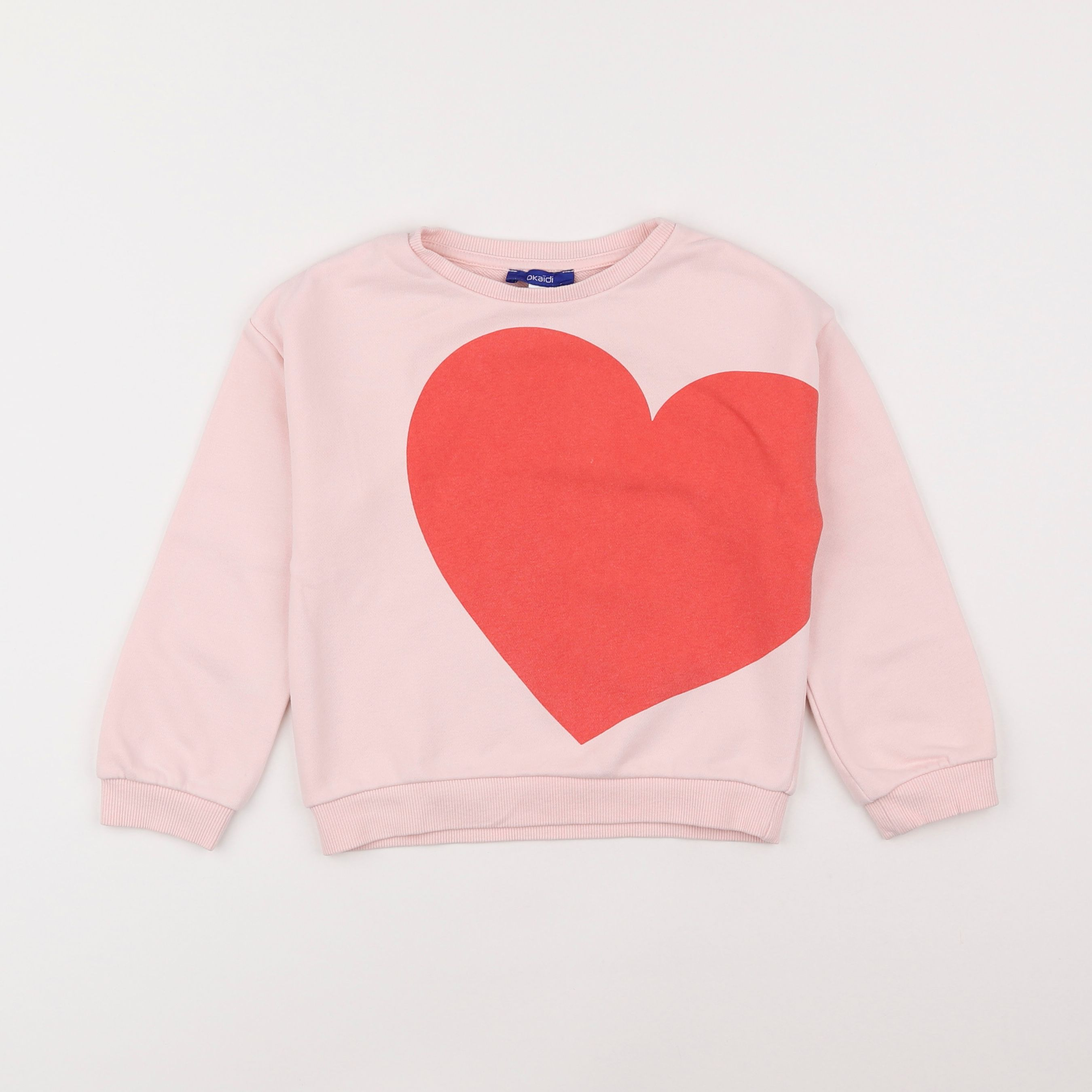 Okaidi - sweat rose - 4 ans