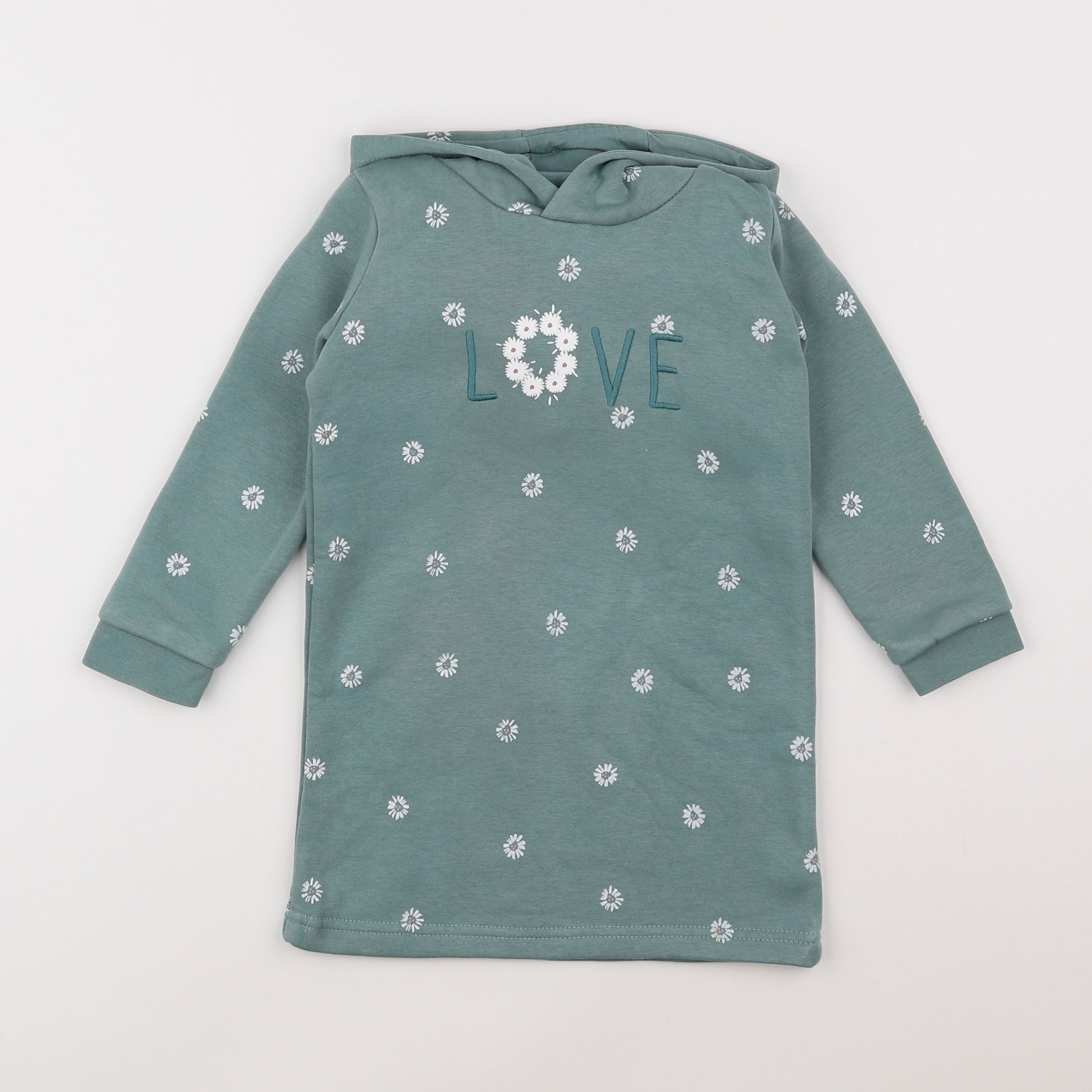 Vertbaudet - robe vert - 3 ans