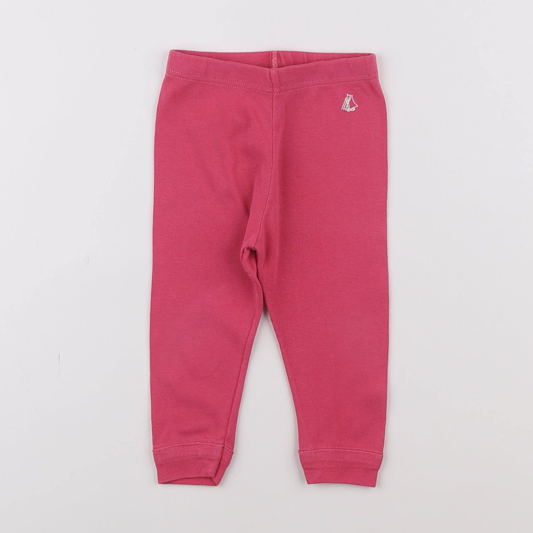 Petit Bateau - legging rose - 12 mois