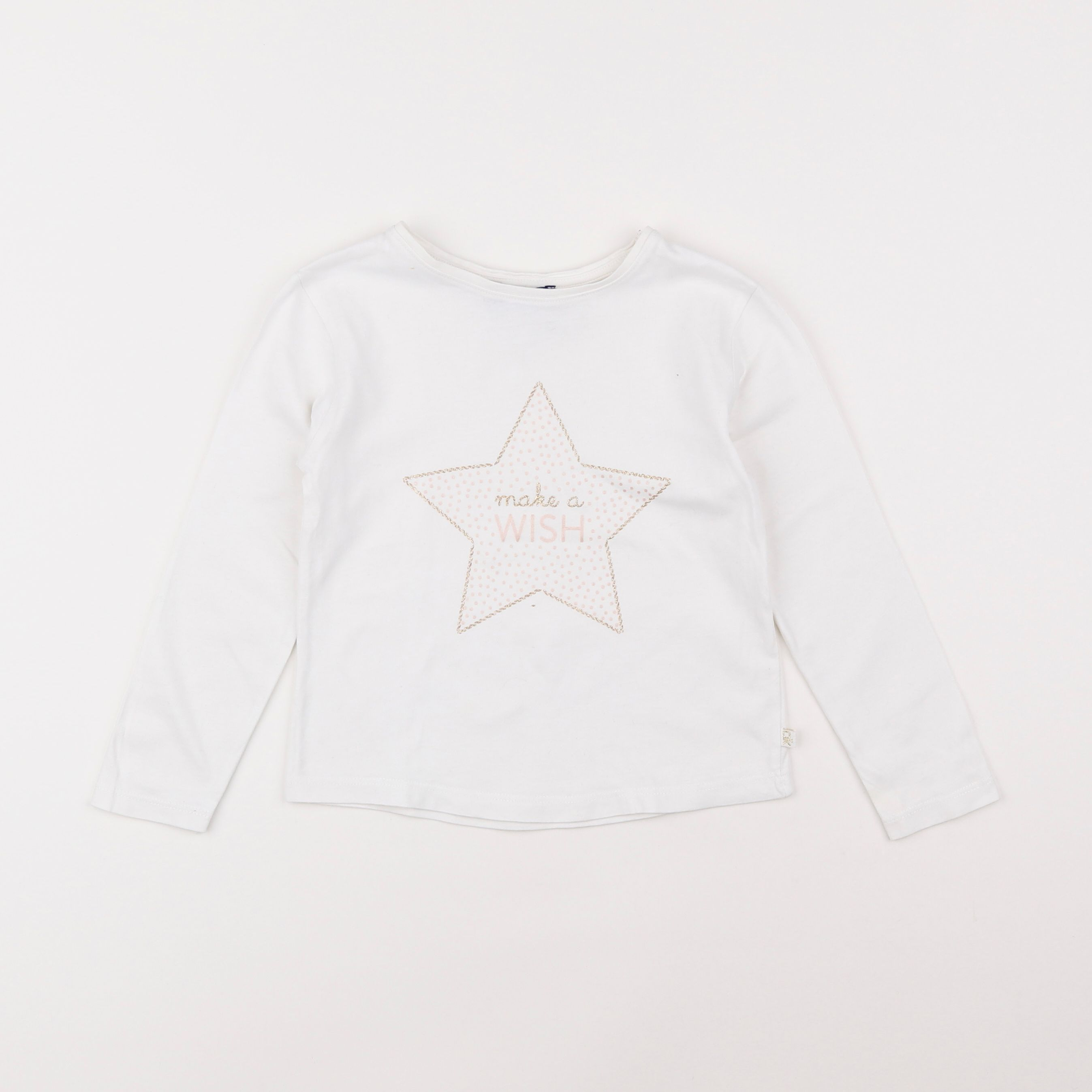 Okaidi - tee-shirt blanc - 4 ans