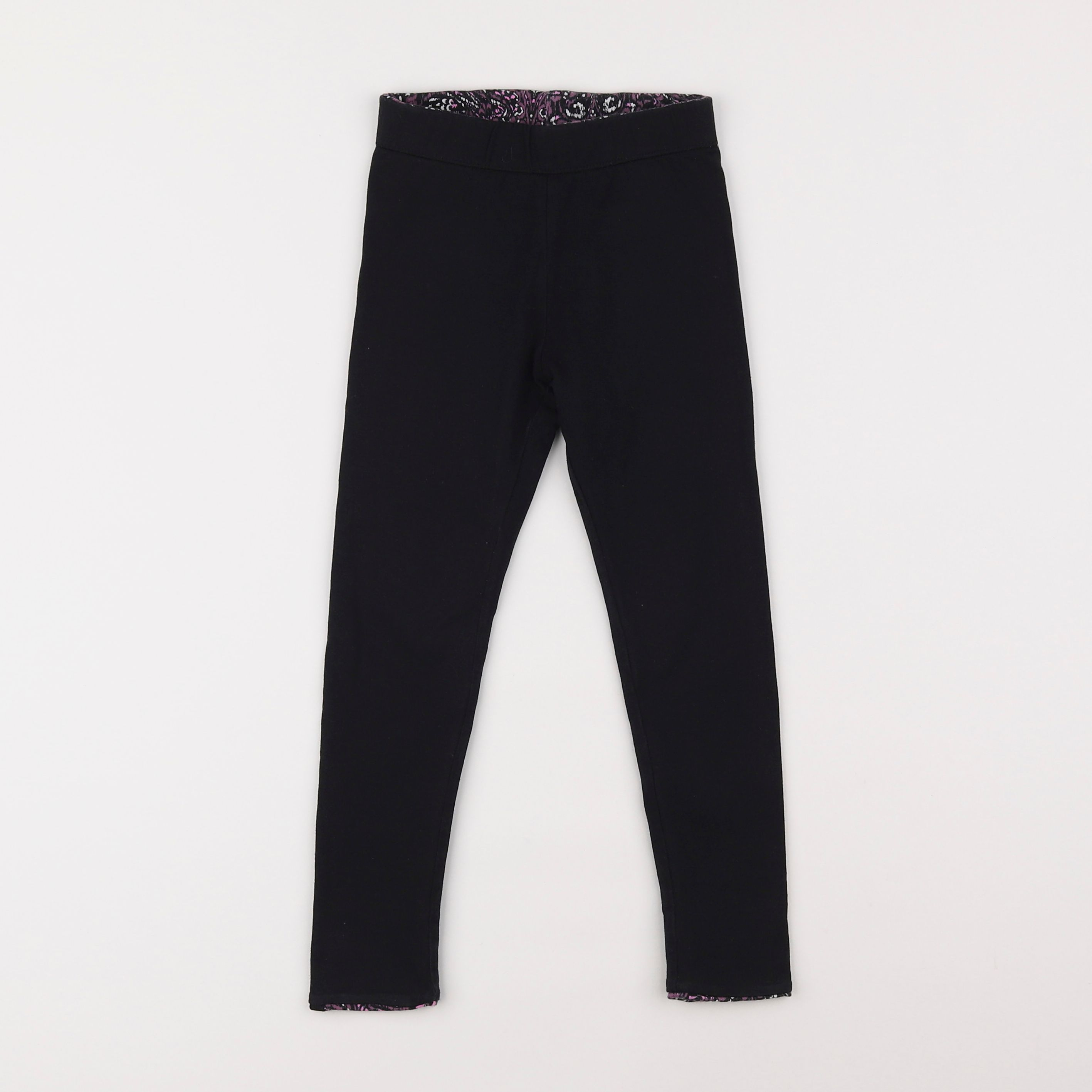 IKKS - legging réversible noir - 4 ans