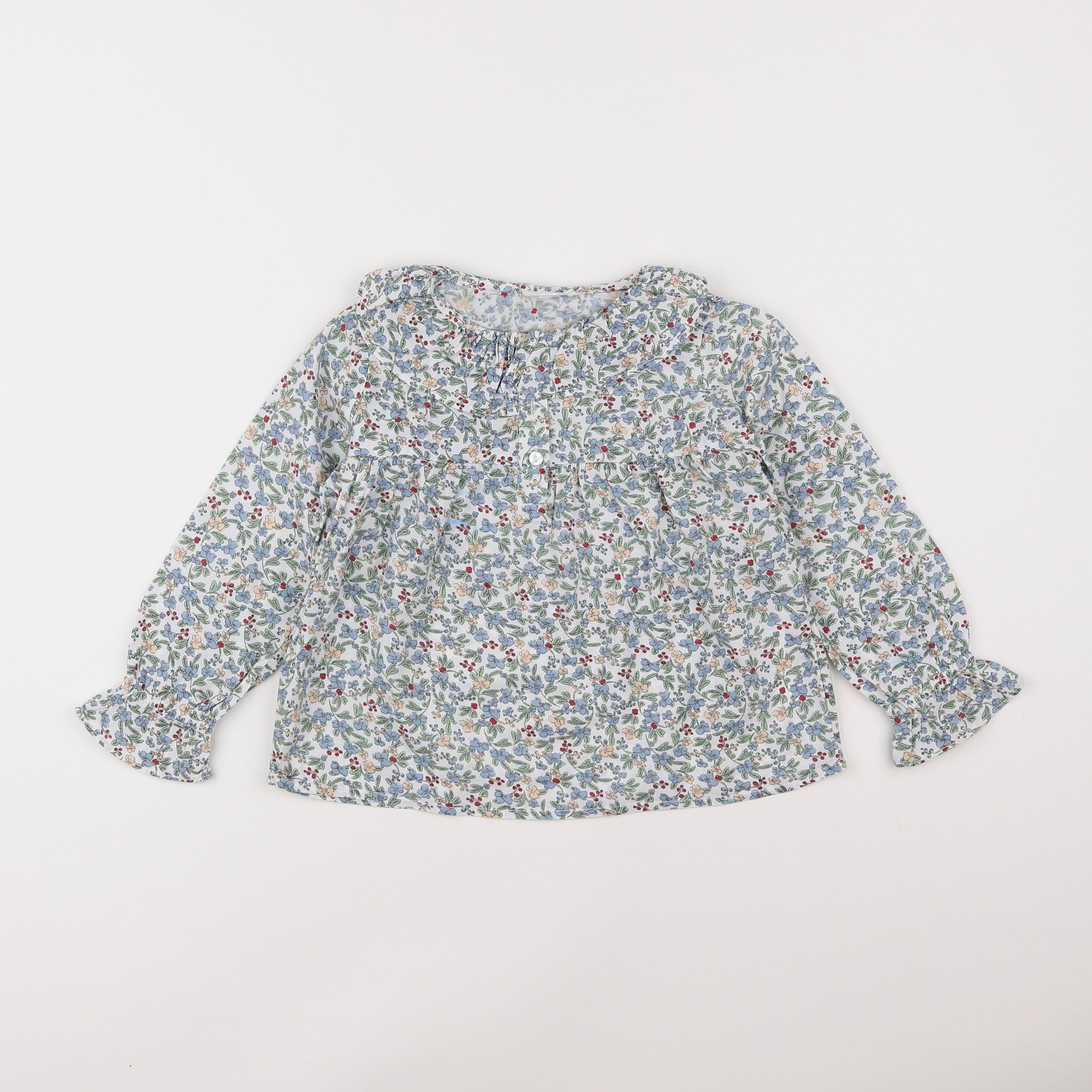 Vertbaudet - blouse multicolore - 4 ans