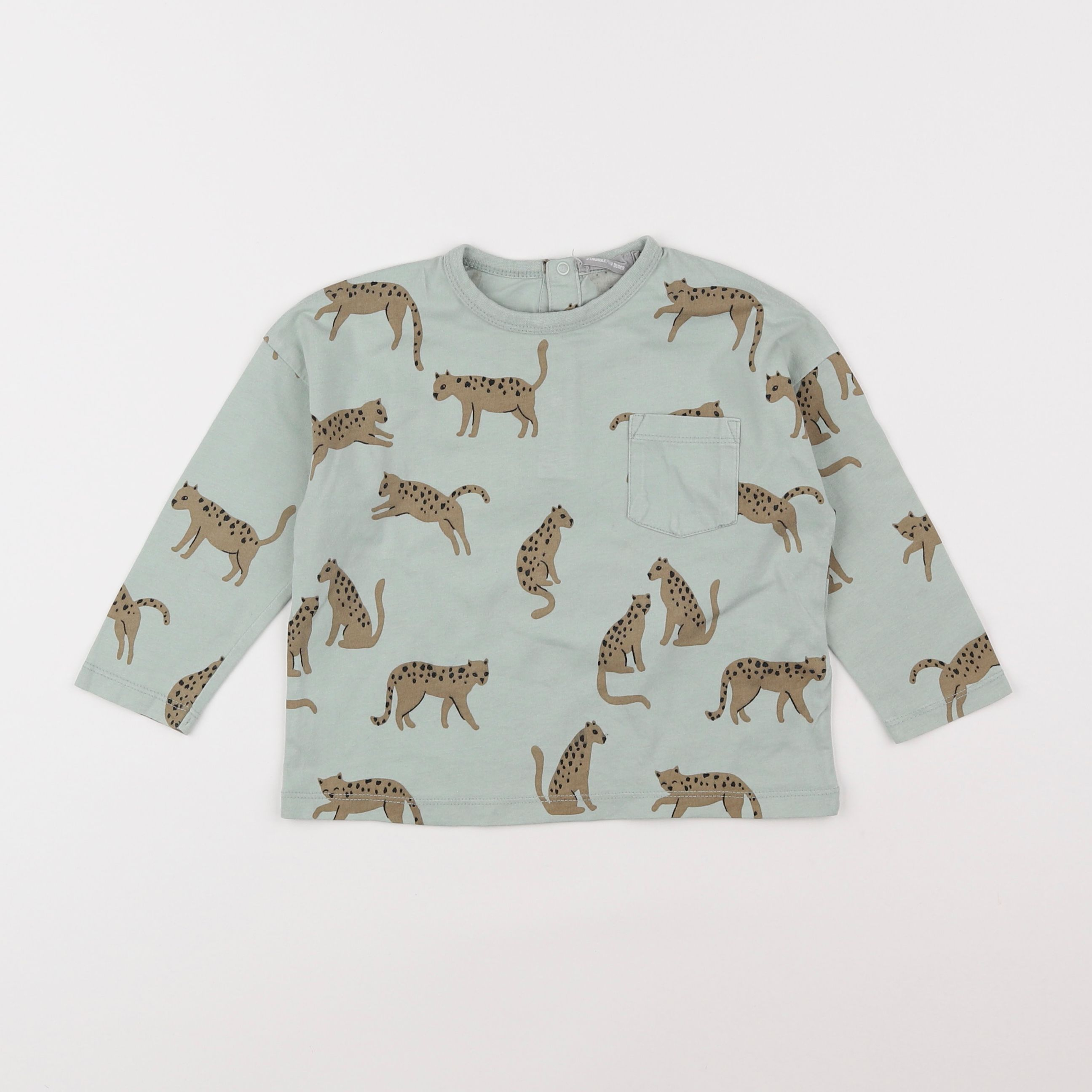 Boutchou - tee-shirt bleu - 2 ans