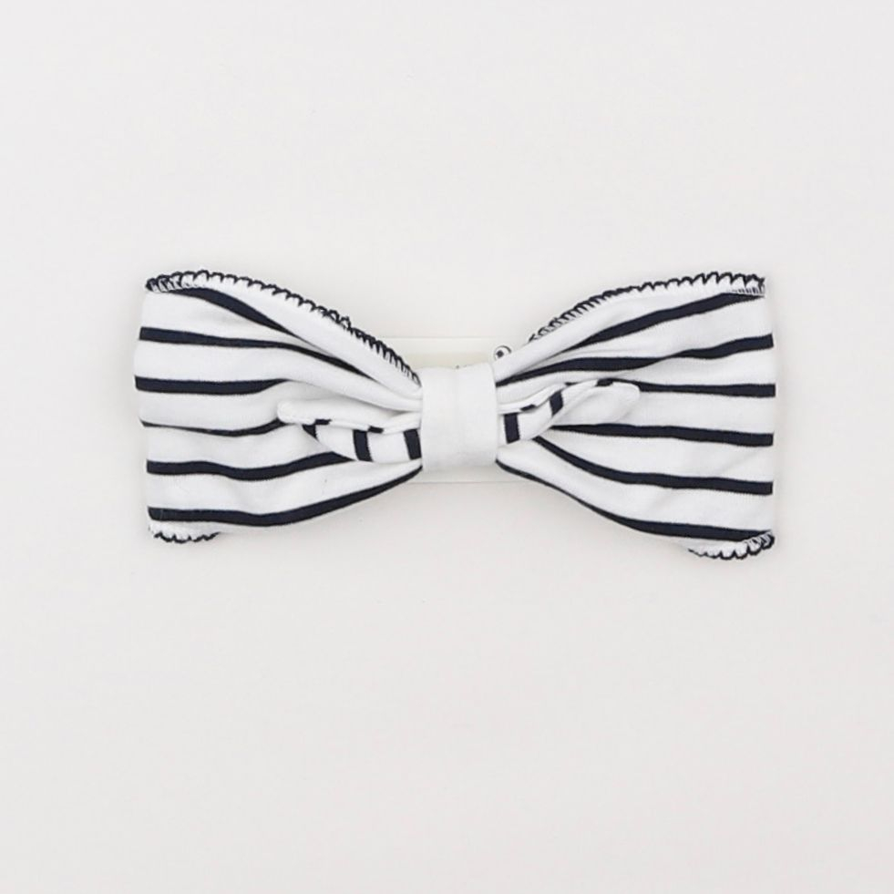 Petit Bateau - bandeau blanc - 6/12 mois