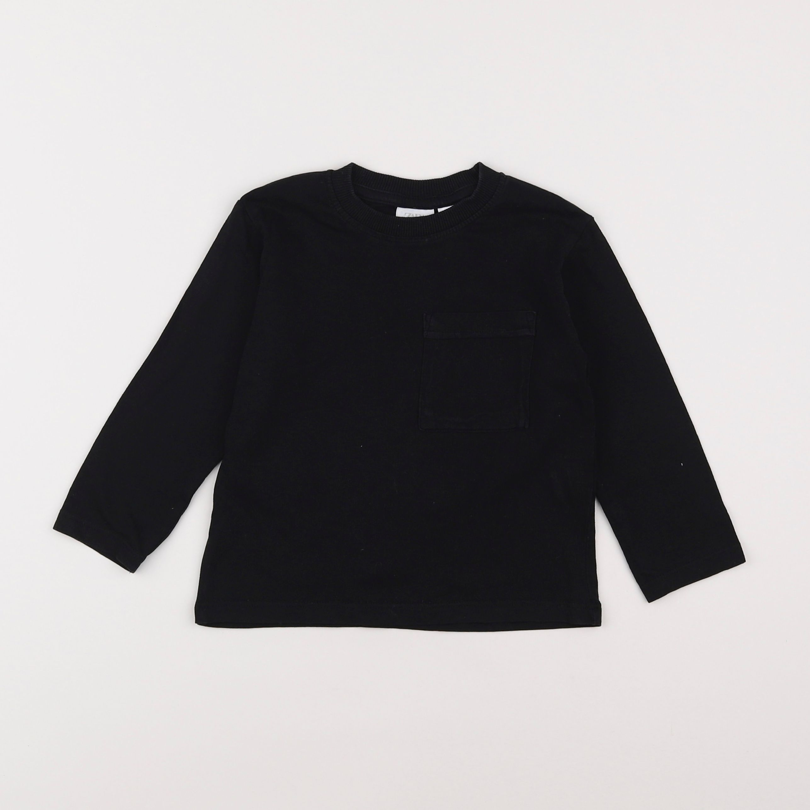 Zara - tee-shirt noir - 12/18 mois