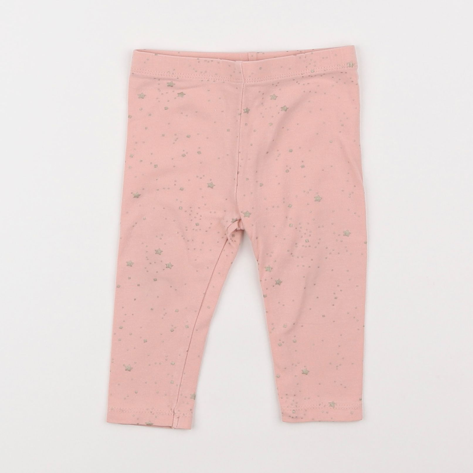 Vertbaudet - legging rose - 12 mois