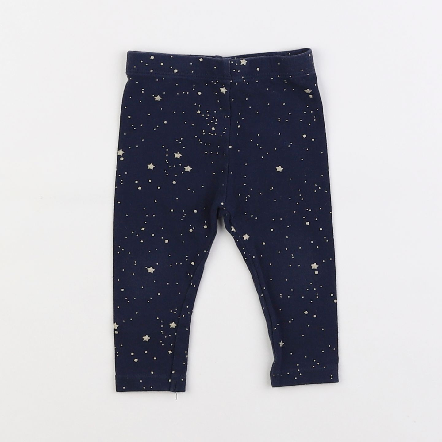 Vertbaudet - legging bleu - 3 mois