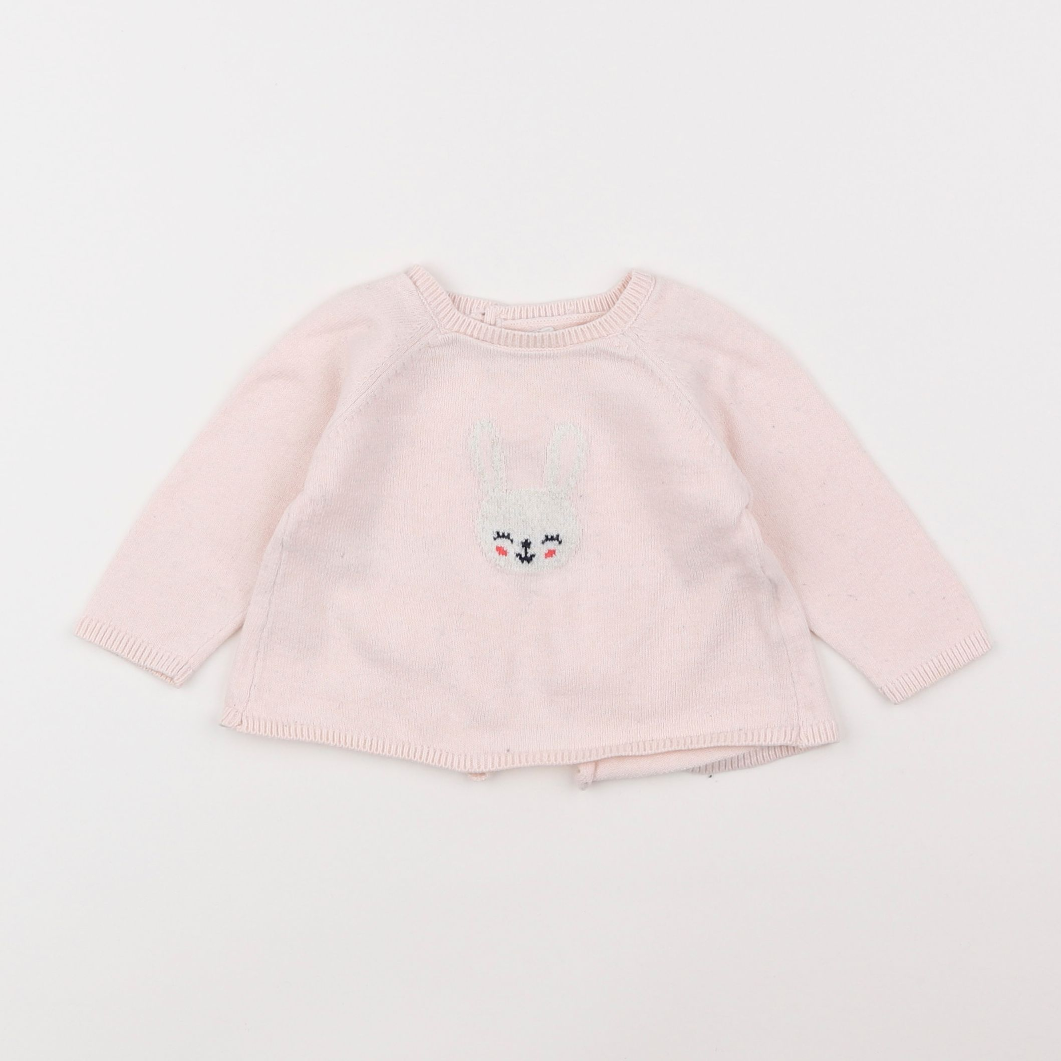 Boutchou - pull rose - 6 mois