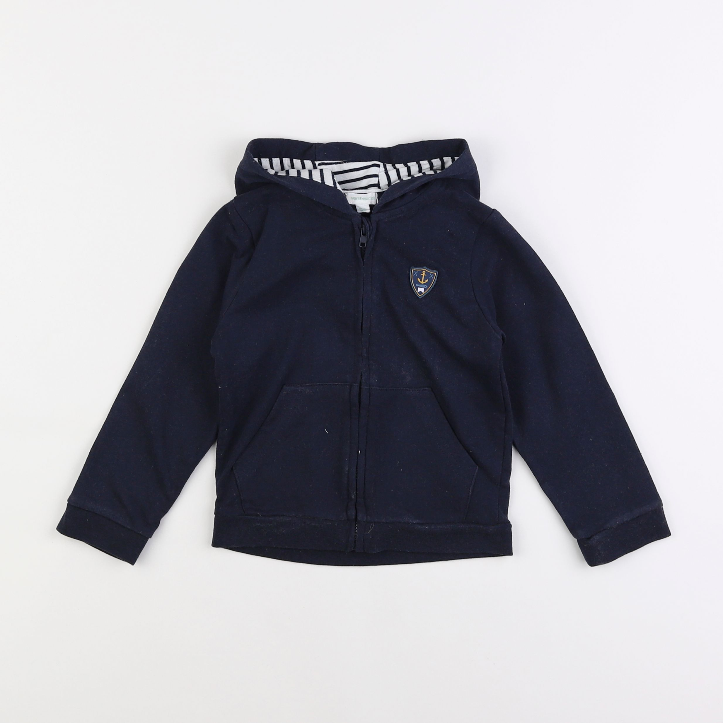 Vertbaudet - sweat bleu - 3 ans