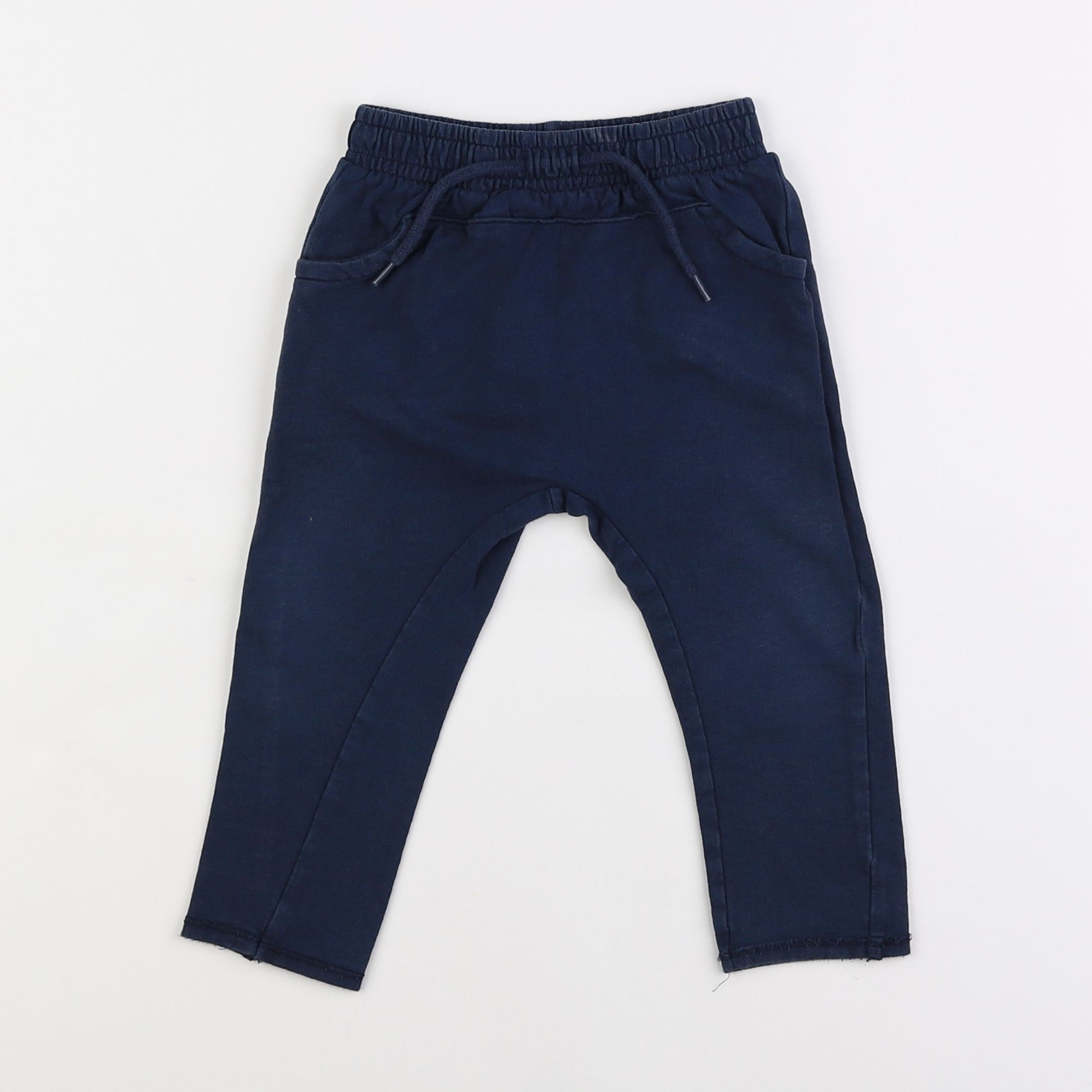 Vertbaudet - pantalon bleu - 18 mois