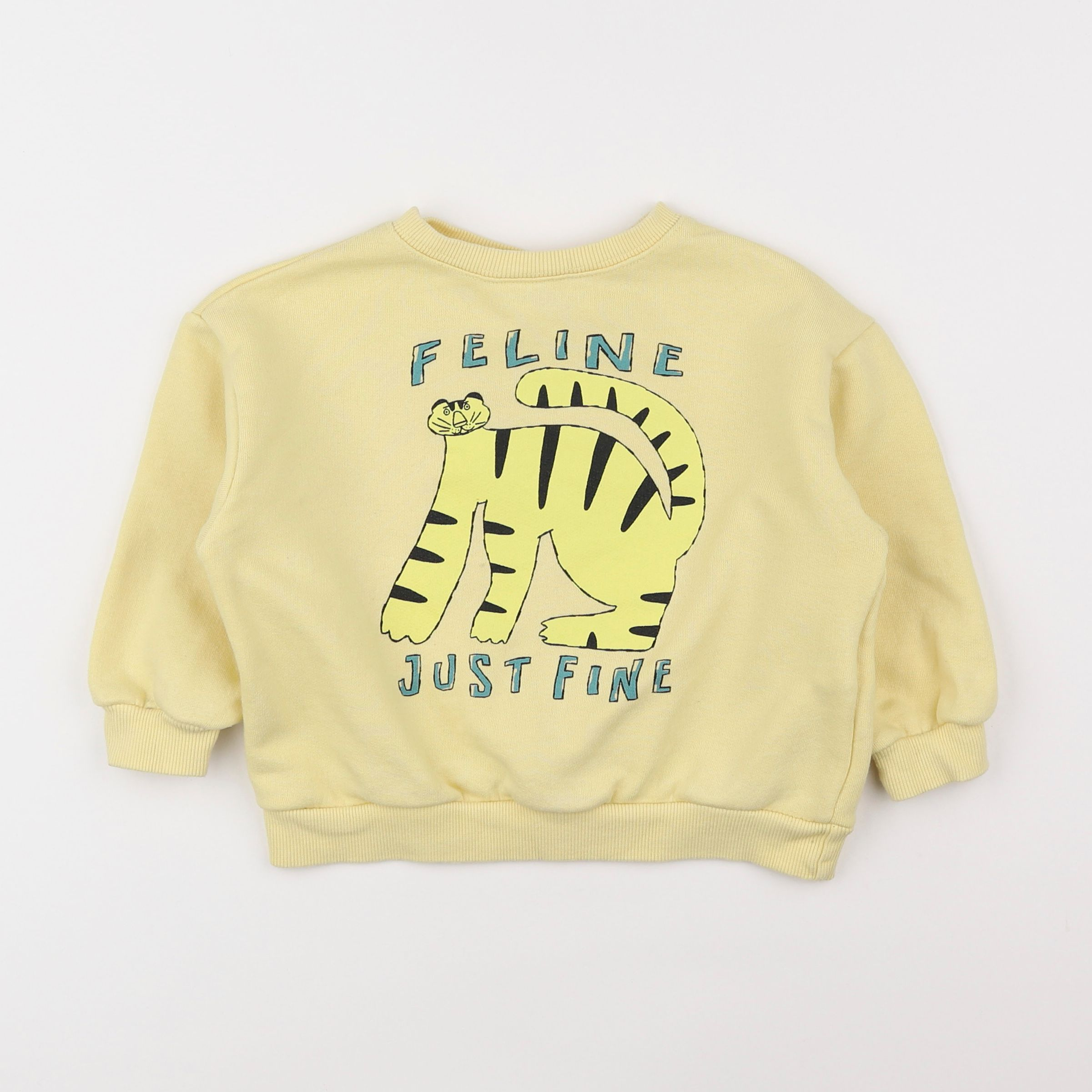 Zara - sweat jaune - 4 ans