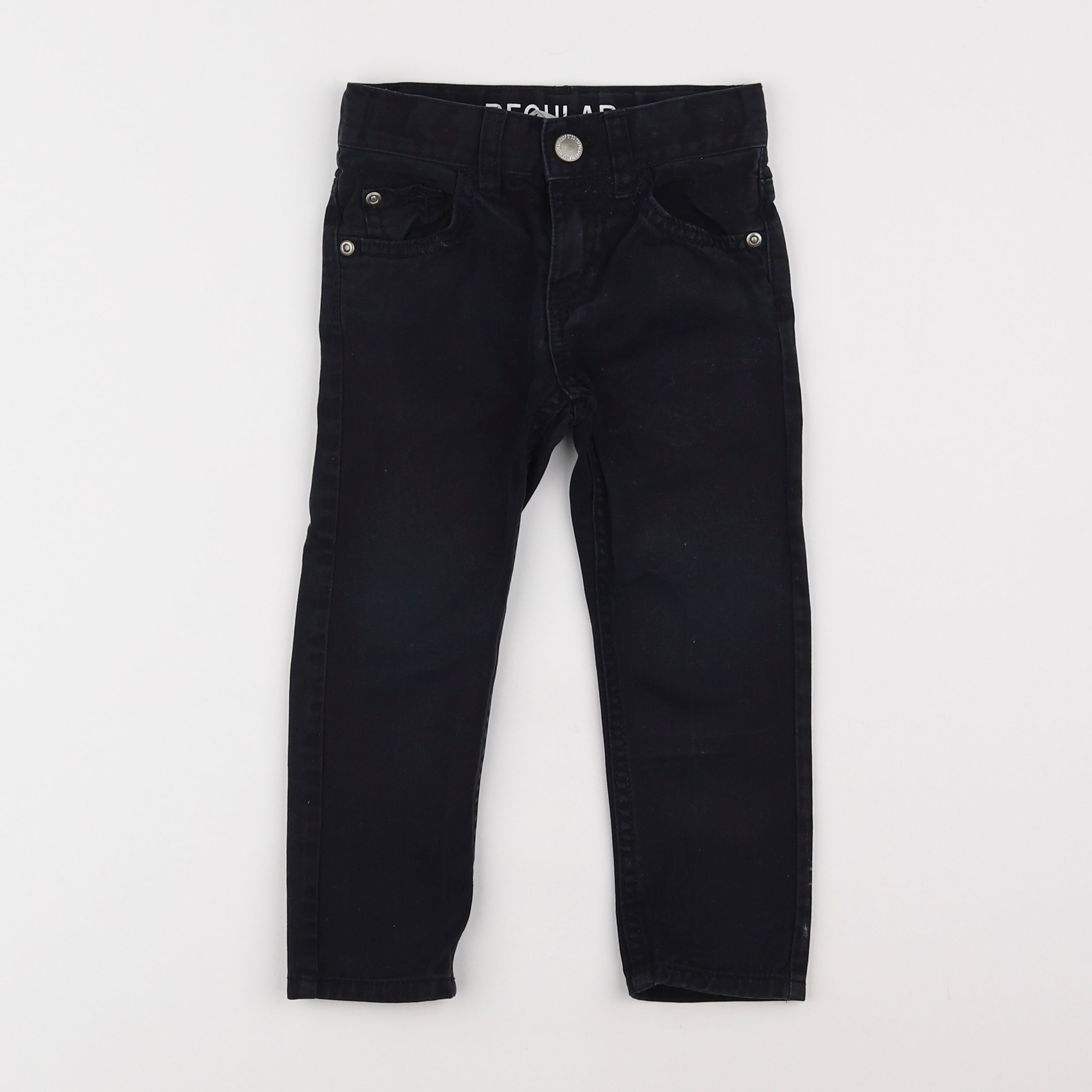 H&M - jean noir - 18 mois à 2 ans