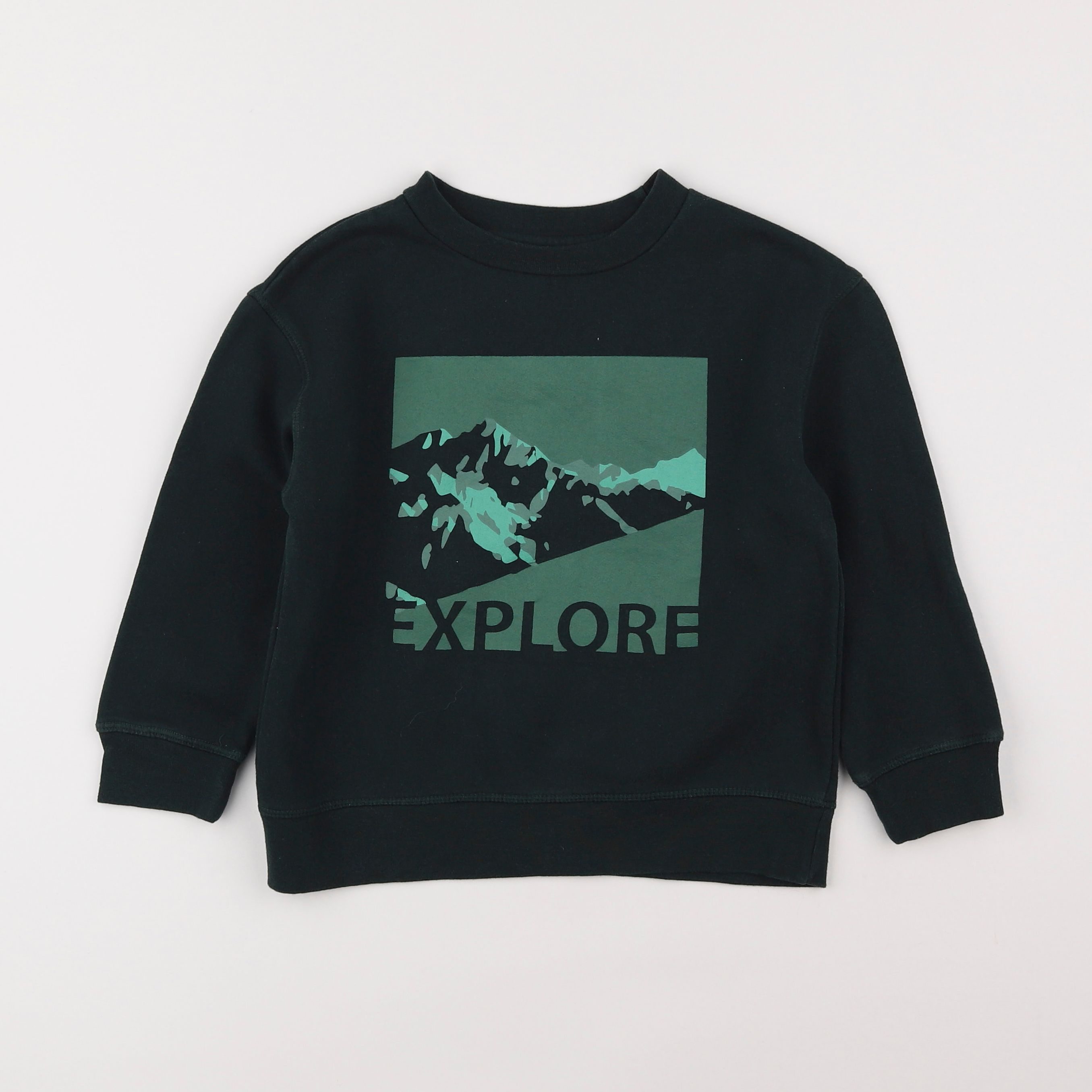 La Redoute - sweat vert - 6 ans