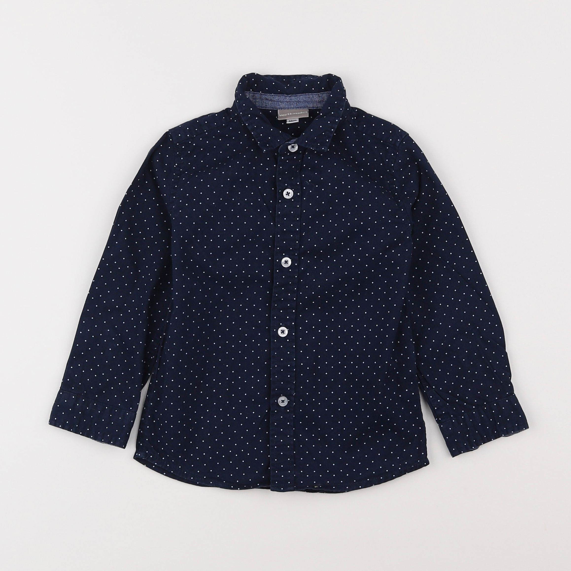 Vertbaudet - chemise bleu - 3 ans