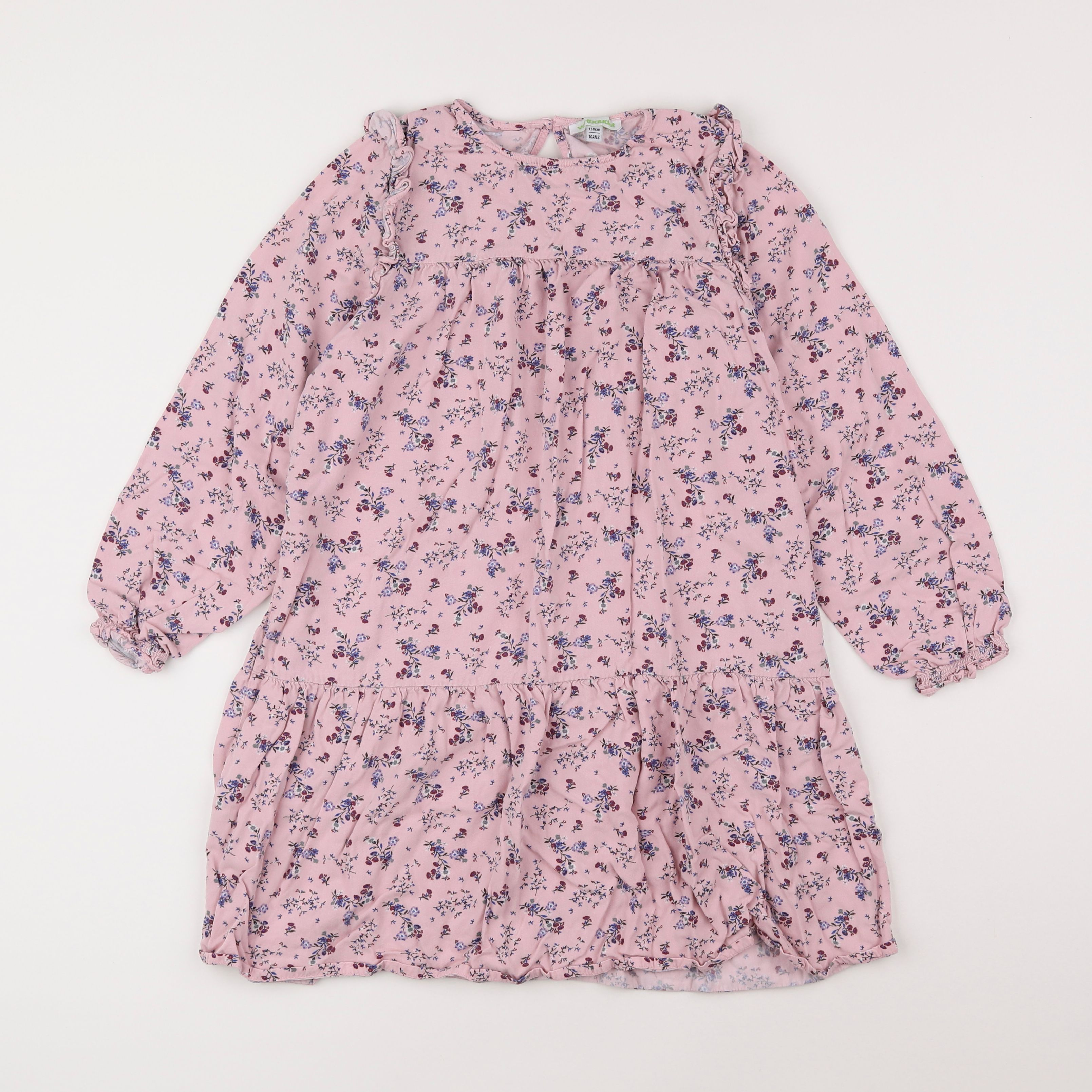 Vertbaudet - robe rose - 10 ans