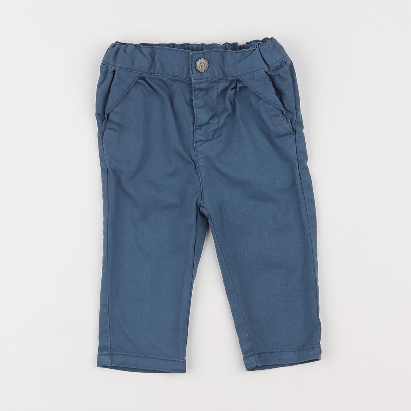 Noukie's - pantalon bleu - 6 mois