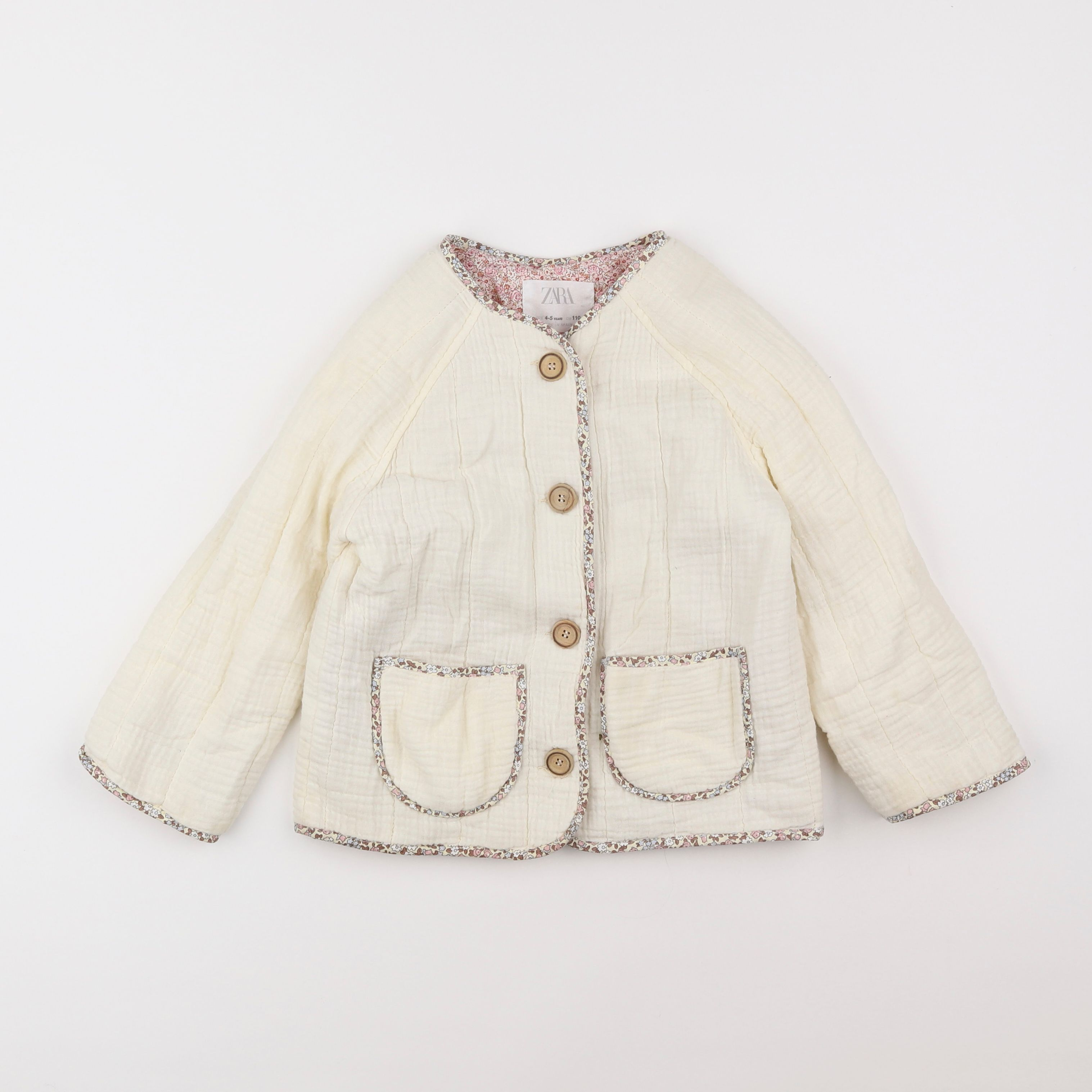 Zara - veste beige - 4/5 ans