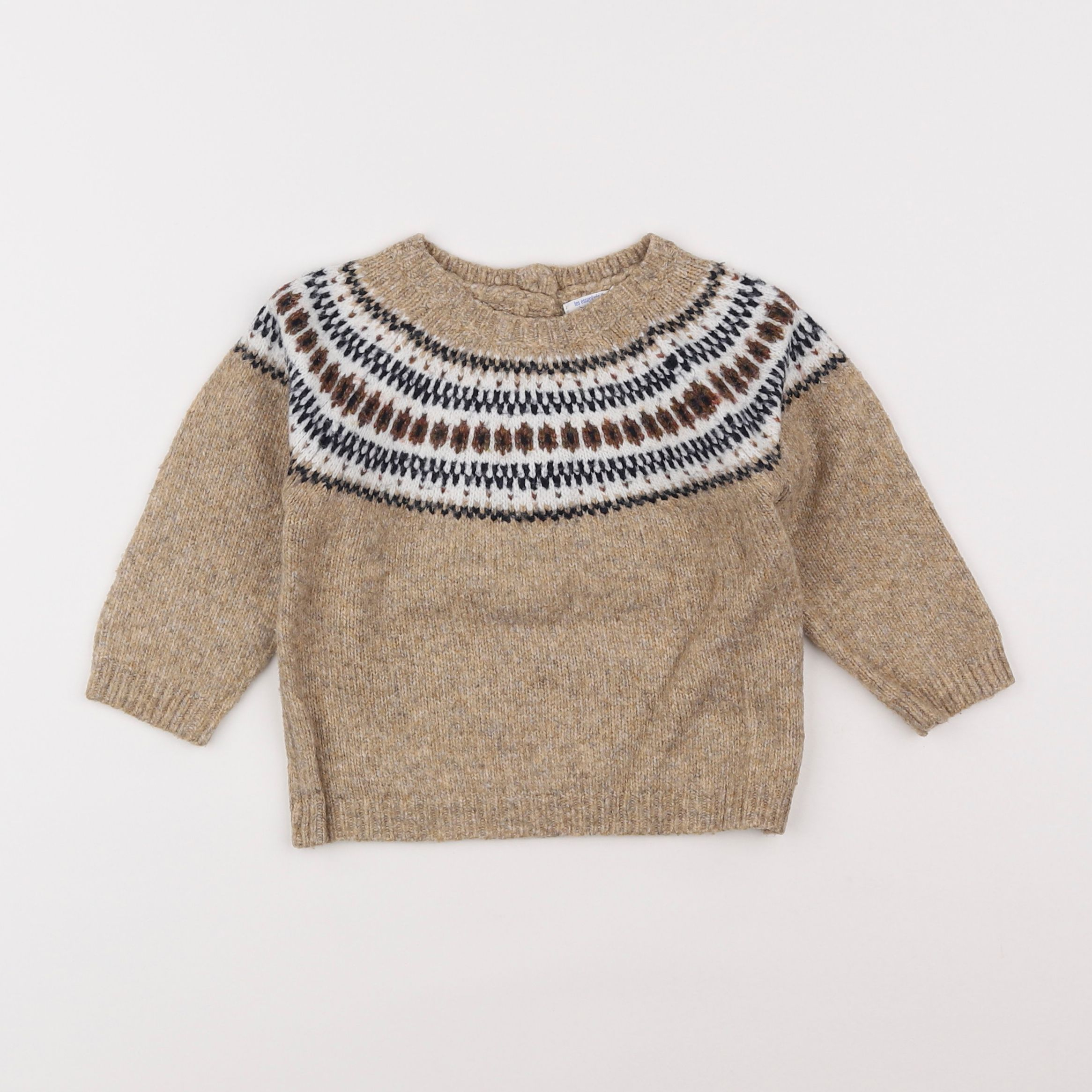 Boutchou - pull marron - 18 mois