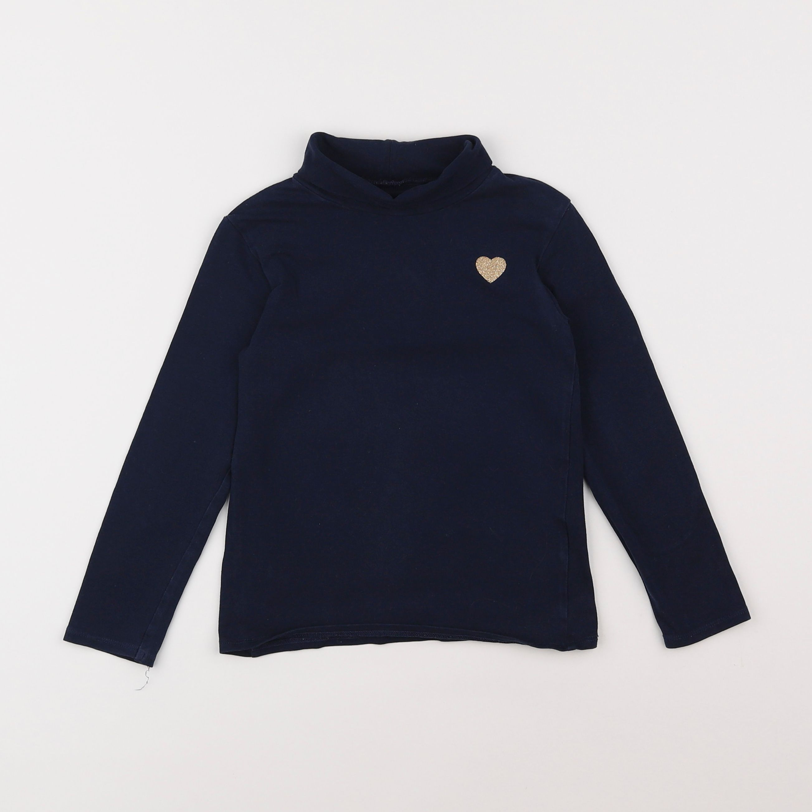 Vertbaudet - sous-pull bleu - 6 ans