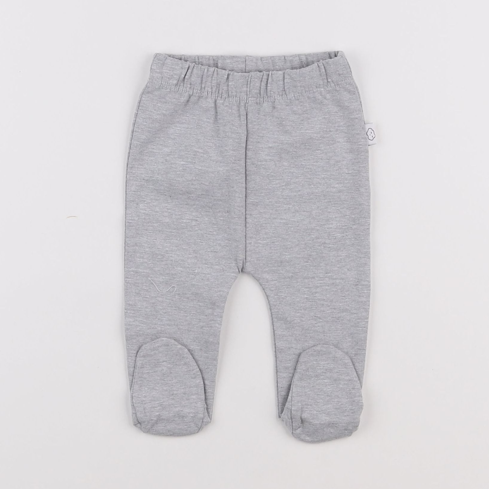 Vertbaudet - legging gris - 1 mois