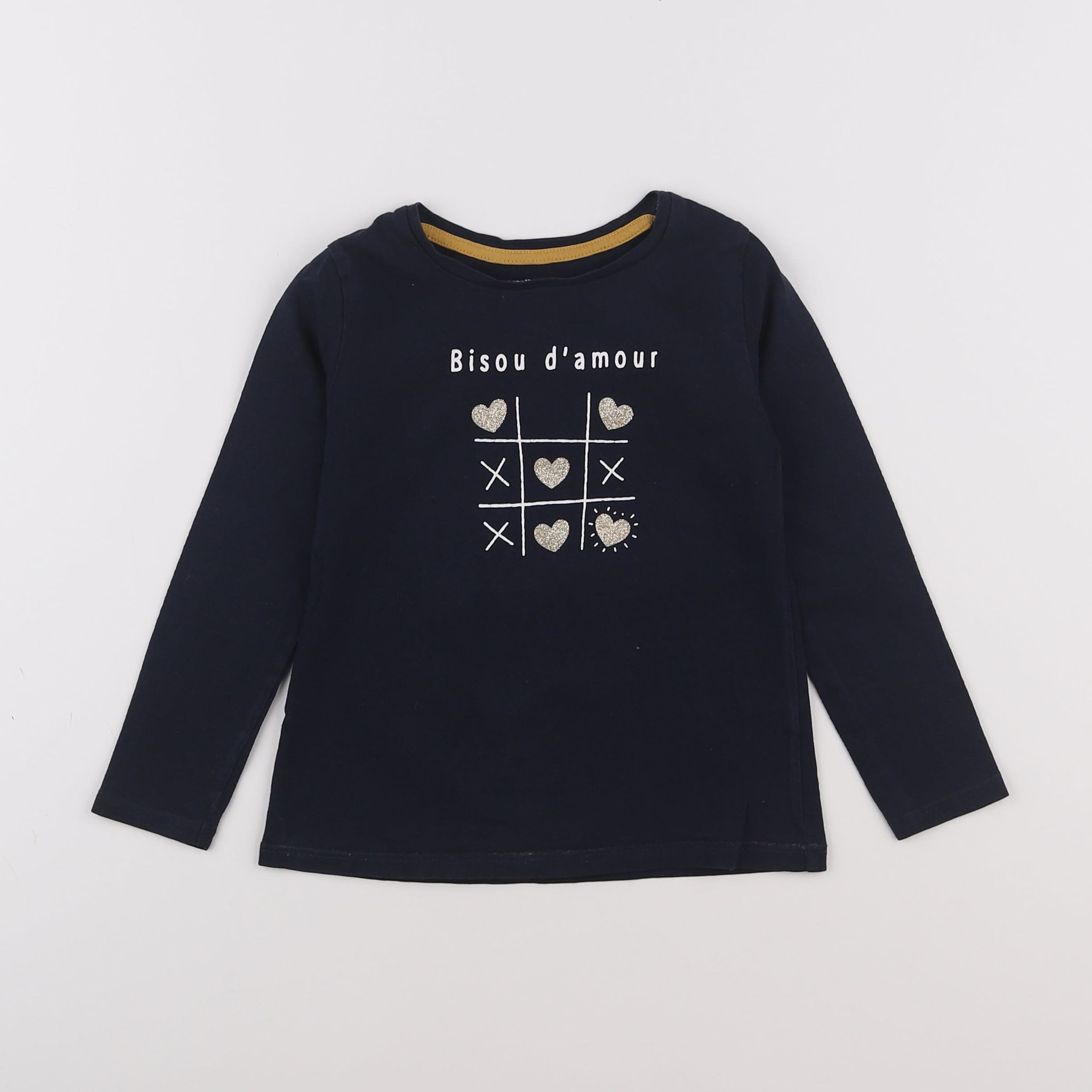 Vertbaudet - tee-shirt bleu - 4 ans