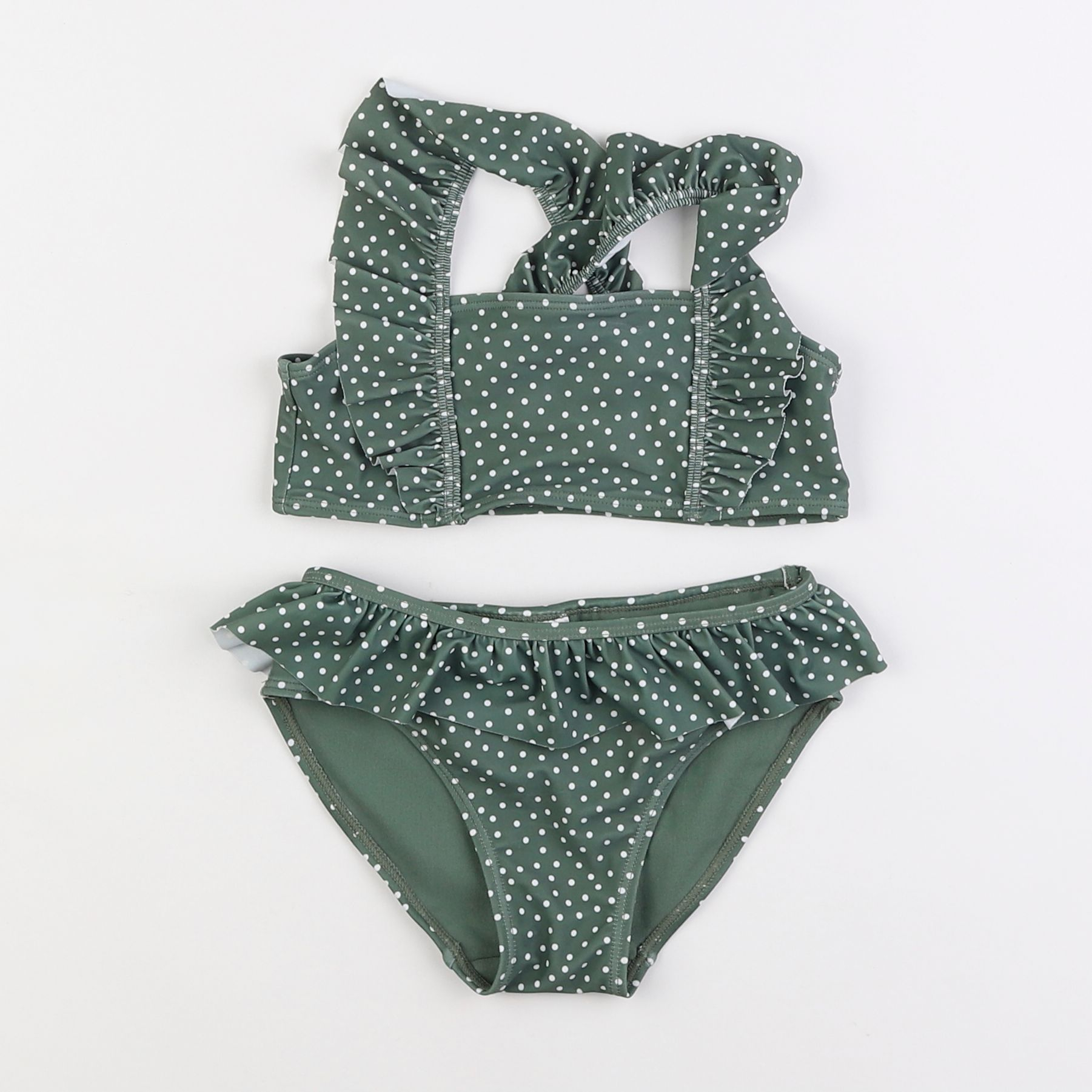 H&M - maillot de bain vert - 3/4 ans