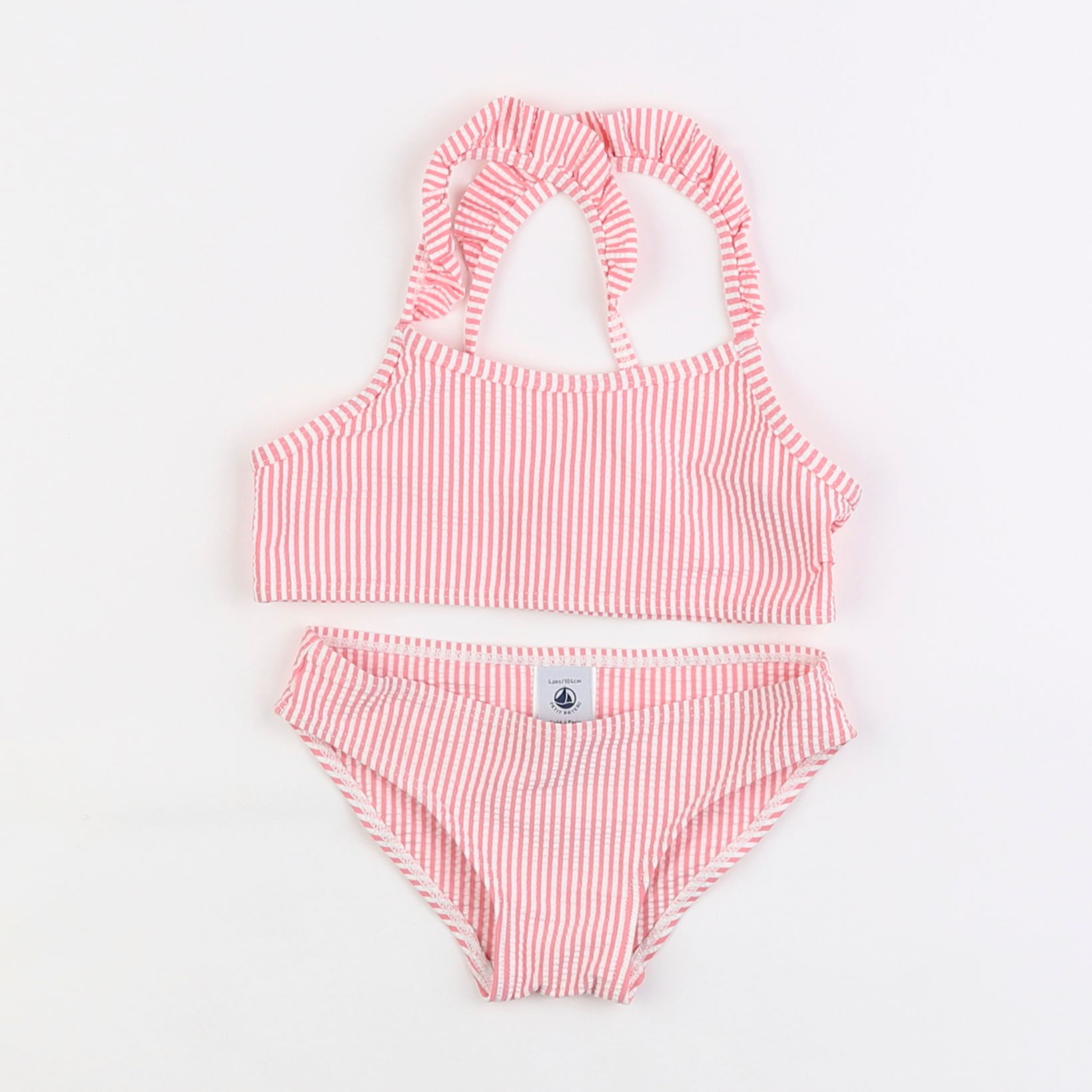 Petit Bateau - maillot de bain rose - 4 ans